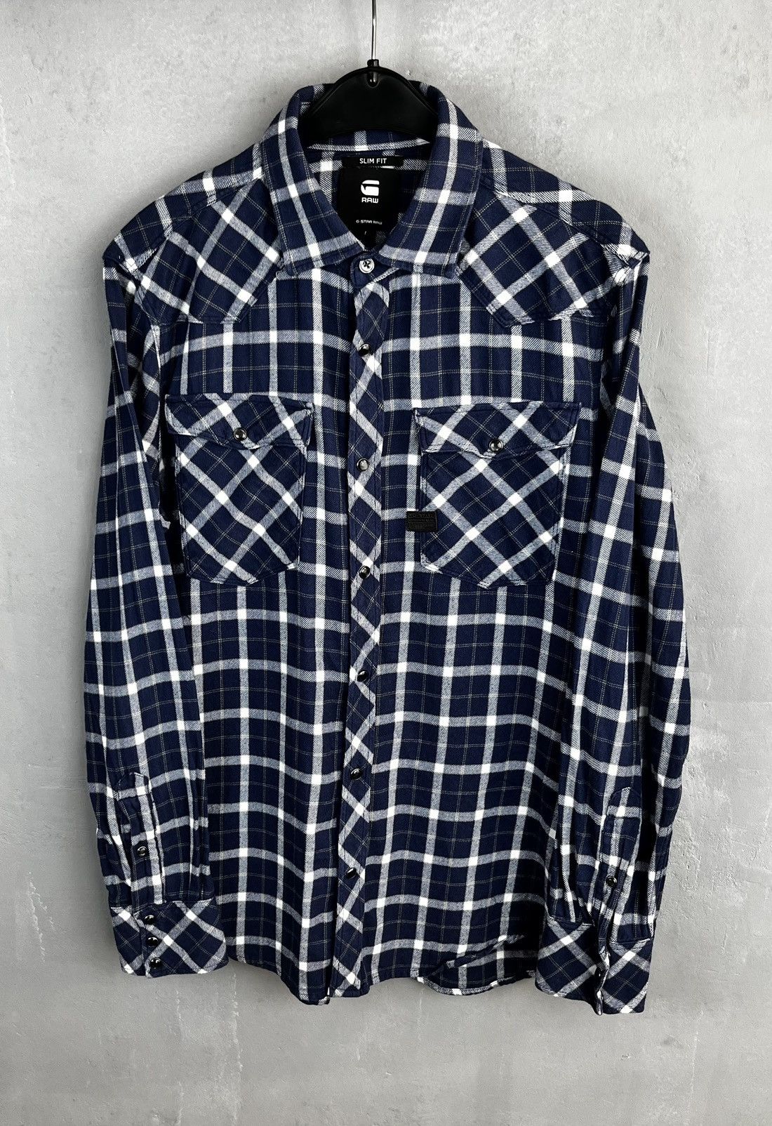 G-Star × Vintage G star flannel shirt Size US L / EU 52-54 / 3 - 1 Thumbnail
