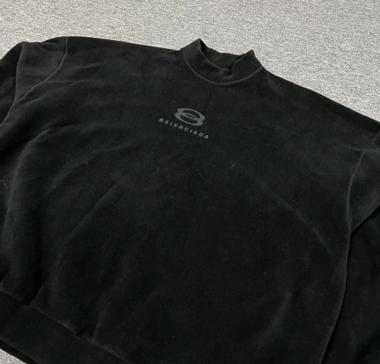 Balenciaga Balenciaga Double Ring embroidery Polar Fleece Sweatshirt Size US XS / EU 42 / 0 - 4 Thumbnail