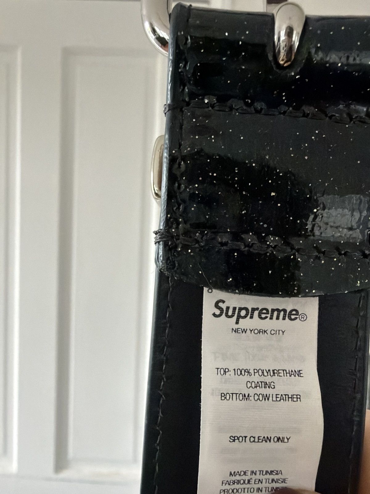 Supreme Supreme glitter vinyl ranger belt Size ONE SIZE - 4 Thumbnail