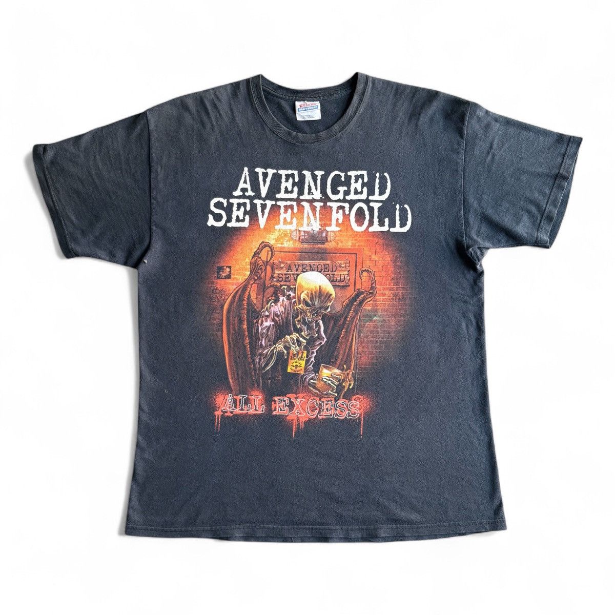 Band Tees Vintage Band Shirt Avenged Sevenfold - All Excess 2007/2008 Size US L / EU 52-54 / 3 - 1 Thumbnail