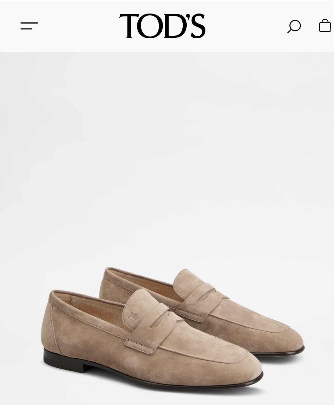 Tod's Tod’s Driving Shoes in Pashmy Suede Tan Size 9 Size US 9 / EU 42 - 1 Thumbnail