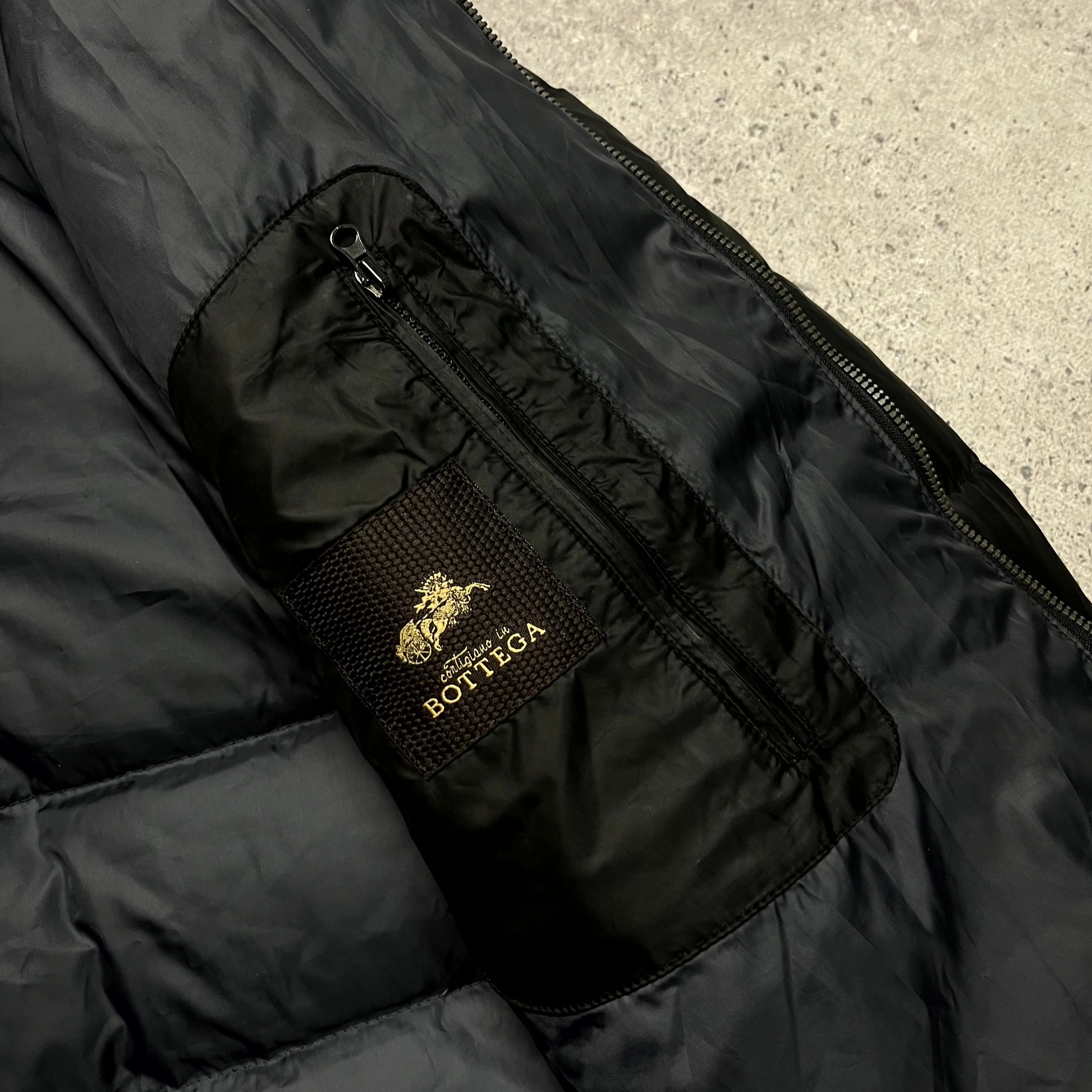 Vintage Contigiana In Bottega Nylon Down Black Jacket Size M Size US M / EU 48-50 / 2 - 7 Thumbnail