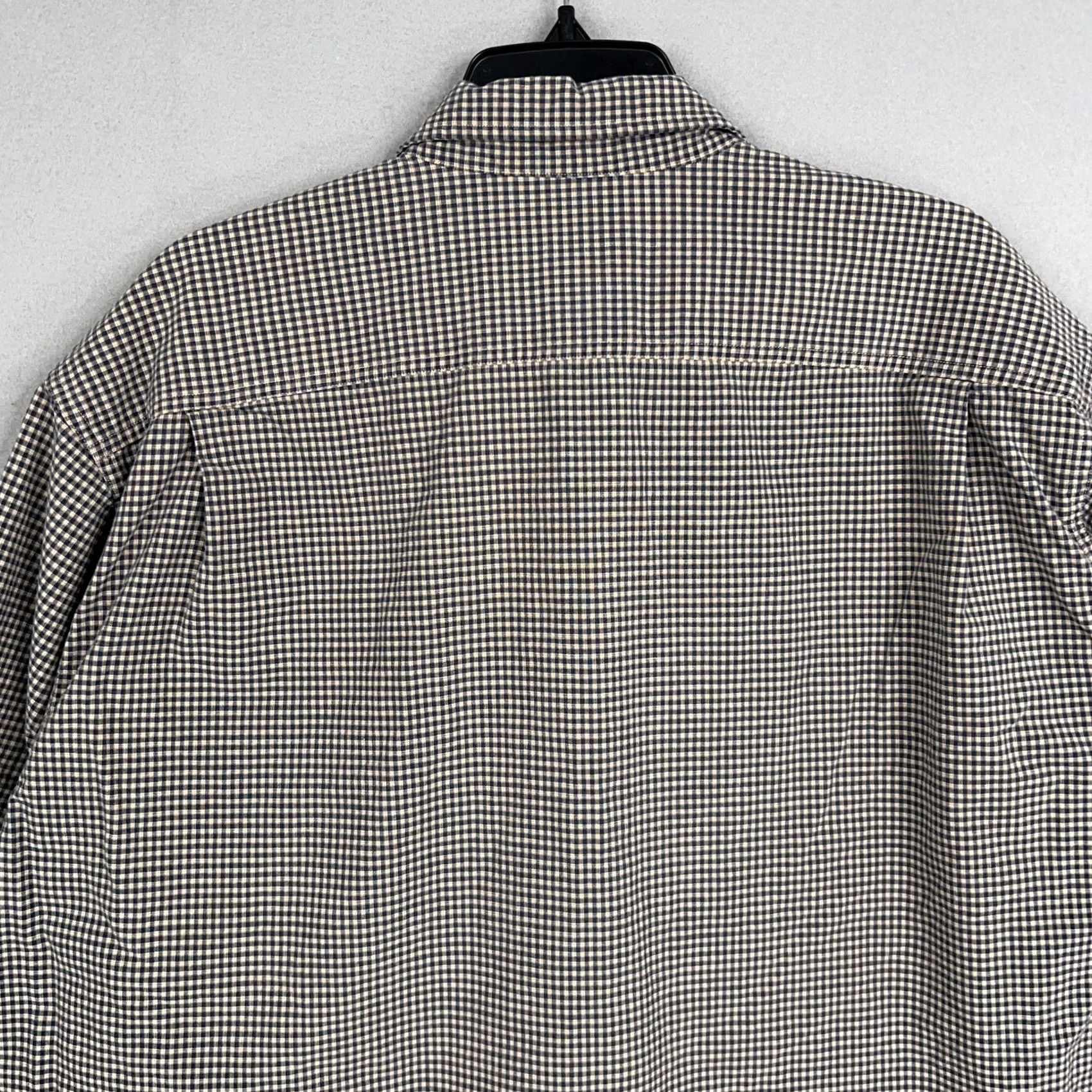 Abercrombie & Fitch VINTAGE Abercrombie & Fitch Shirt Mens Large Blue Beige Plaid Casual Cabin Outdoor Size US L / EU 52-54 / 3 - 7 Thumbnail