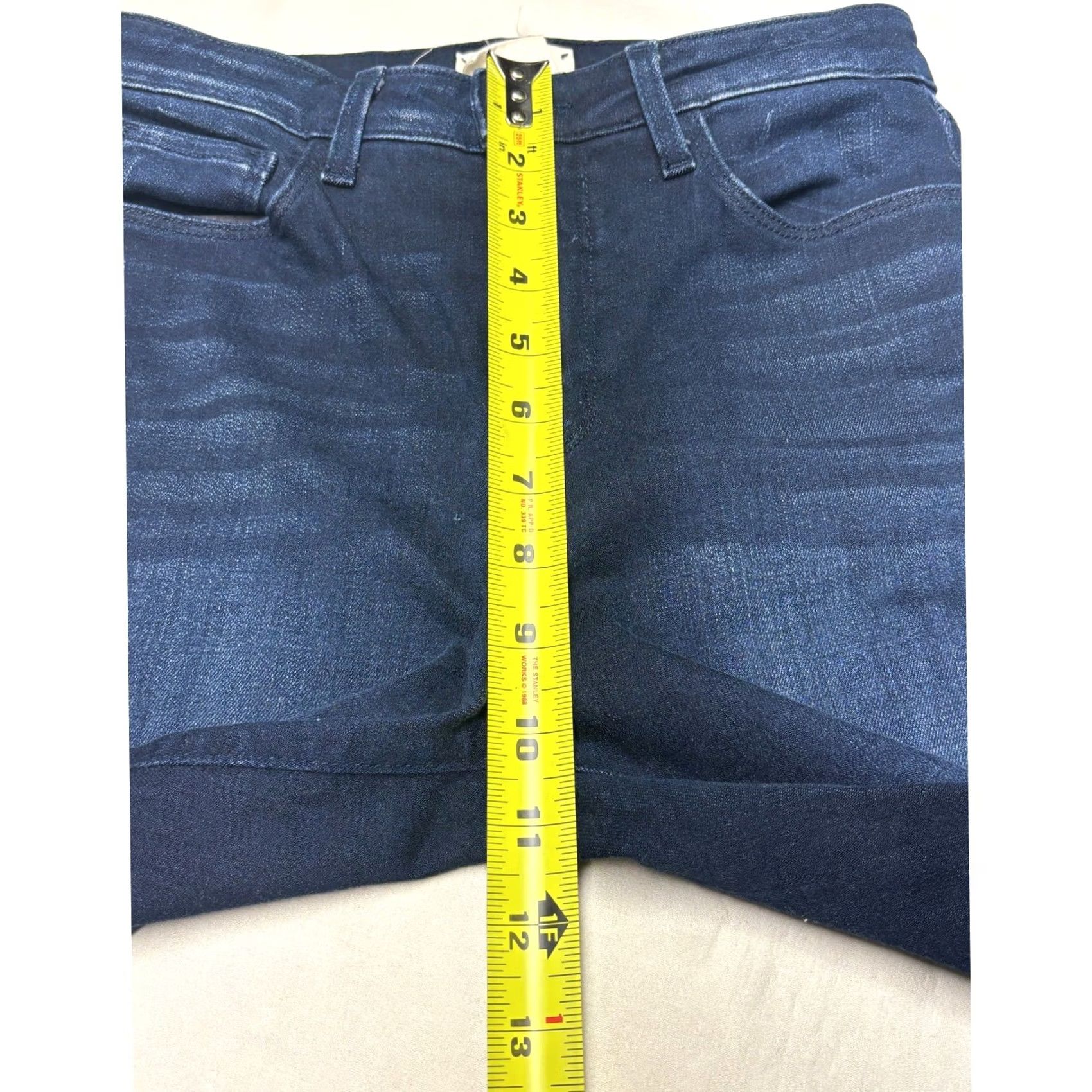 L'AGENCE L'AGENCE Margot Skinny Jeans High Rise Stretch Indigo Marino Womens 27X27 USA Size 27" / US 4 / IT 40 - 7 Thumbnail
