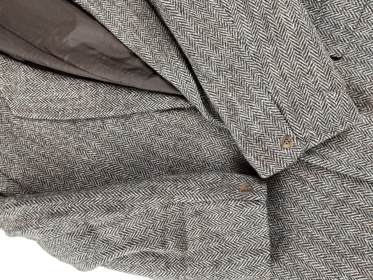 Harris Tweed × Vintage Vintage Harris Tweed Wool Blazer 42R Size 42R - 4 Thumbnail