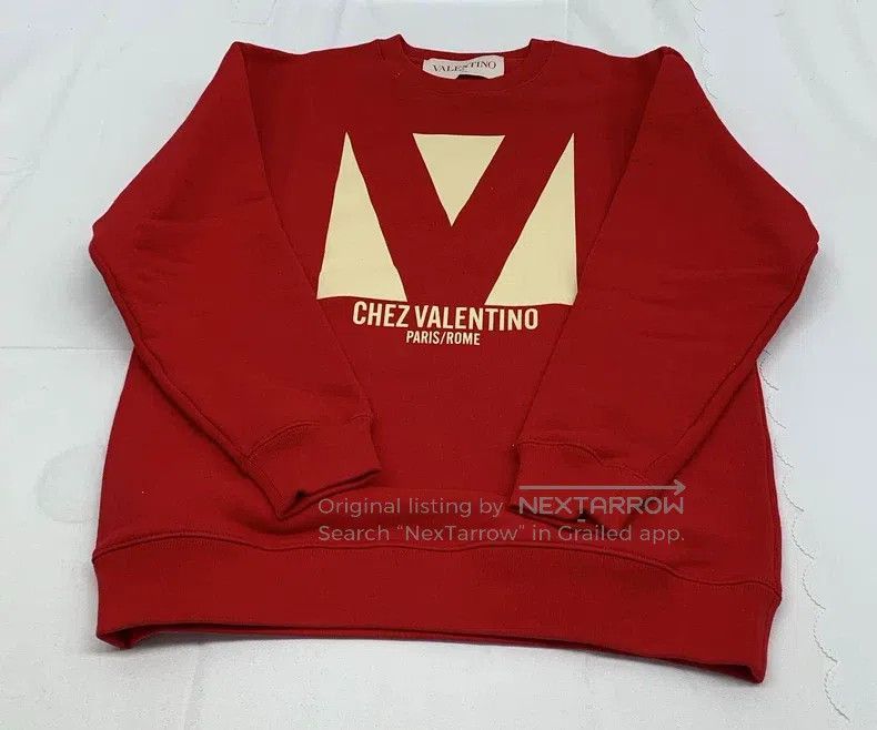 Valentino Valentino Long-sleeved sweatshirt Size M / US 6-8 / IT 42-44 - 2 Thumbnail