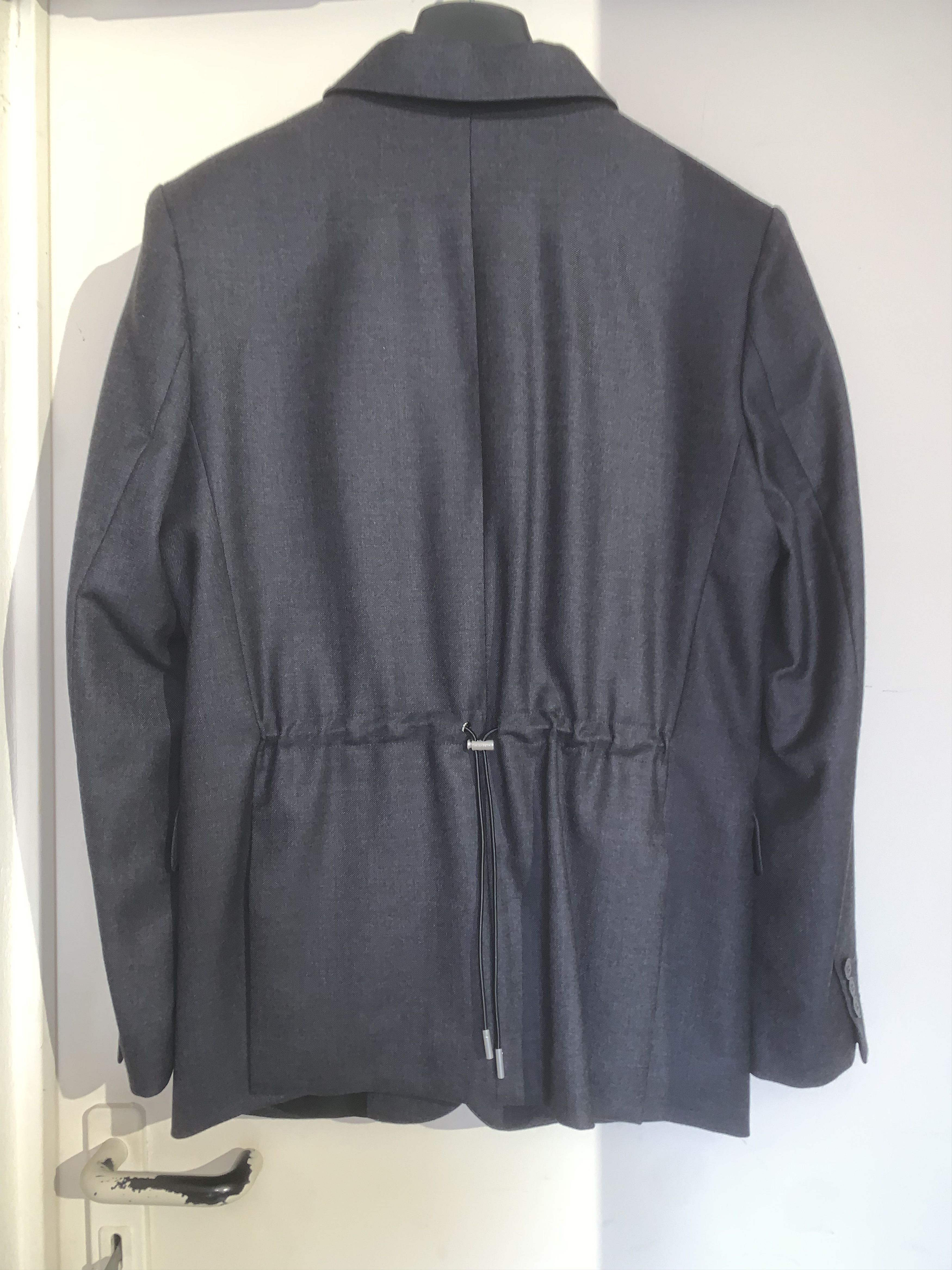 Heliot Emil Heliot Emil tech laced virgin wool Blazer jacket suit Size 46R - 2 Thumbnail