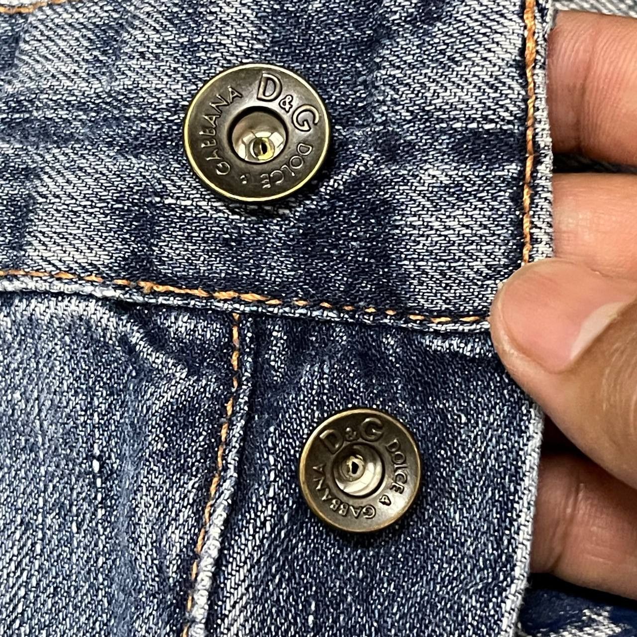 Dolce & Gabbana Vintage D&G Dolce & Gabbana Extreme Denim Devotees Jeans Size US 31 - 15 Thumbnail