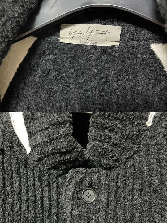 Yohji Yamamoto POUR HOMME 18aw runway mall long coat Size US L / EU 52-54 / 3 - 7 Thumbnail