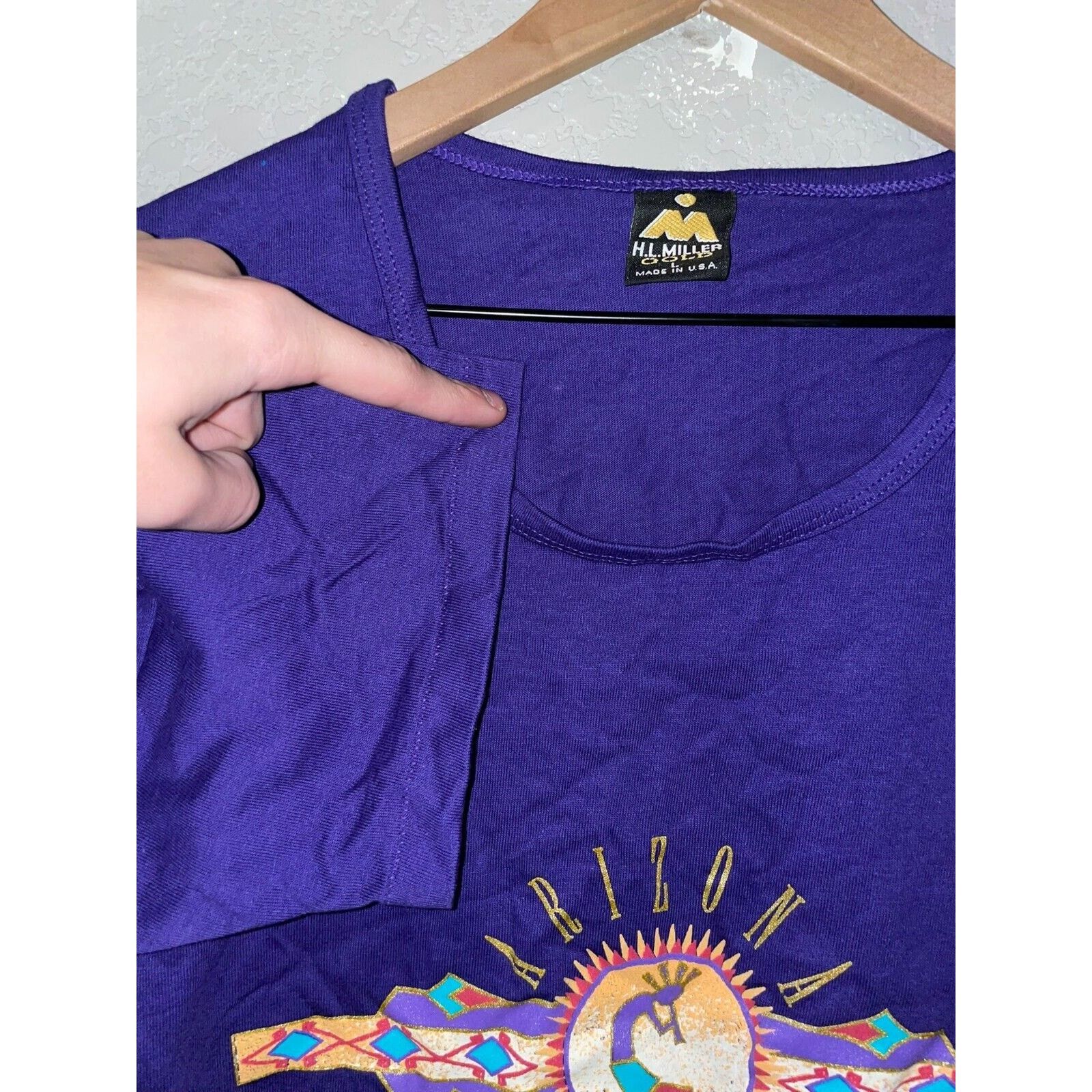 Arizona Jean Co. Vintage Kokopelli Shirt Womens Arizona Sun Country Tee 90s L Size L / US 10 / IT 46 - 6 Thumbnail