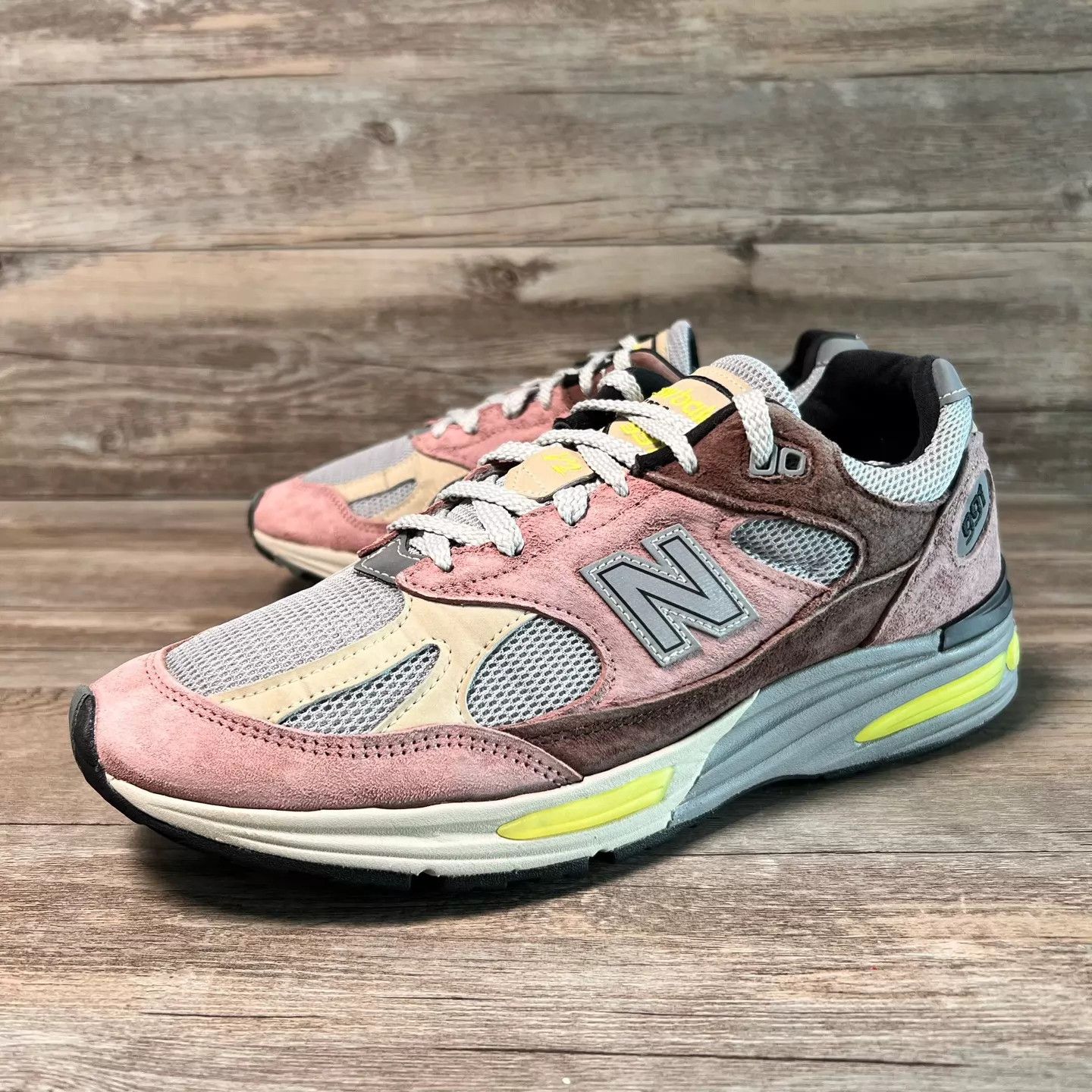 New Balance New Balance 991 V2 U991MG2 Rust & Gray Pink 42.5 Size US 9 / EU 42 - 1 Thumbnail