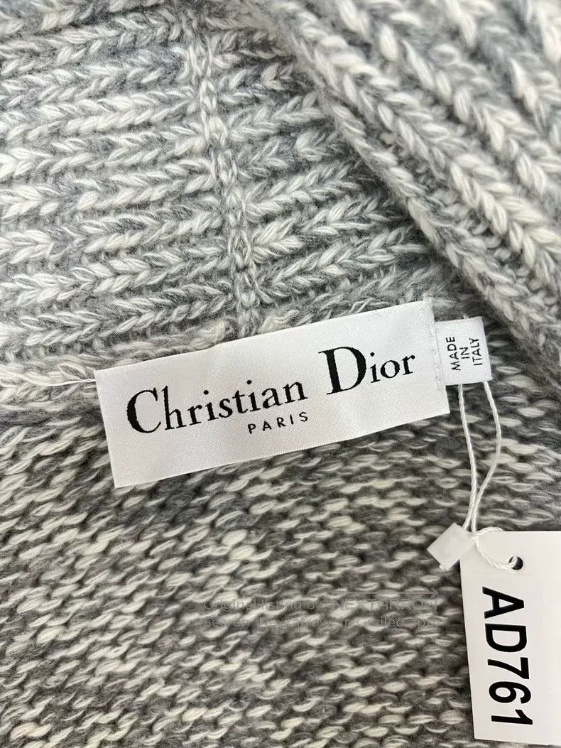 Dior Dior Logo knitted sweater coat Size XS / US 0-2 / IT 36-38 - 3 Thumbnail
