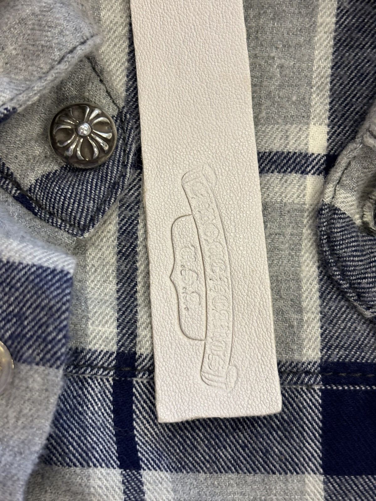 Chrome Hearts Chrome hearts cross patches flannel shirt Size US M / EU 48-50 / 2 - 7 Thumbnail