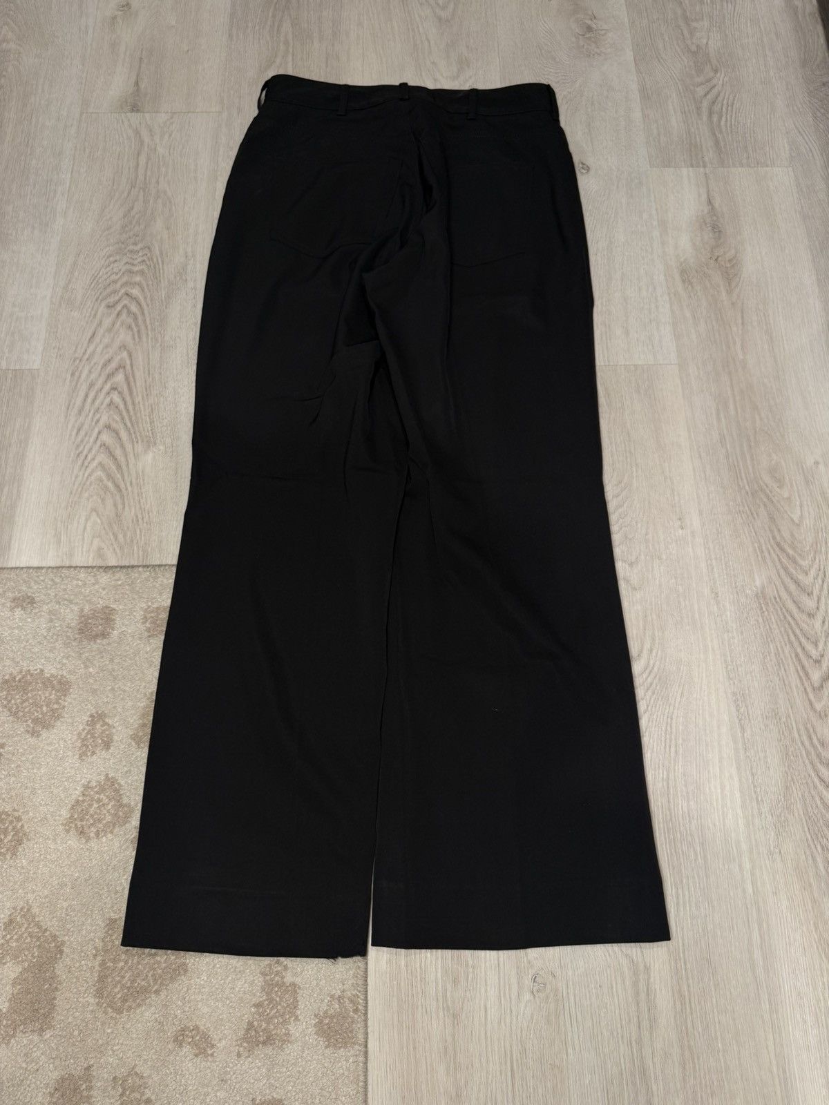 Balenciaga s/s 2021 wool denim cut wide leg pants!! Size US 28 / EU 44 - 4 Thumbnail
