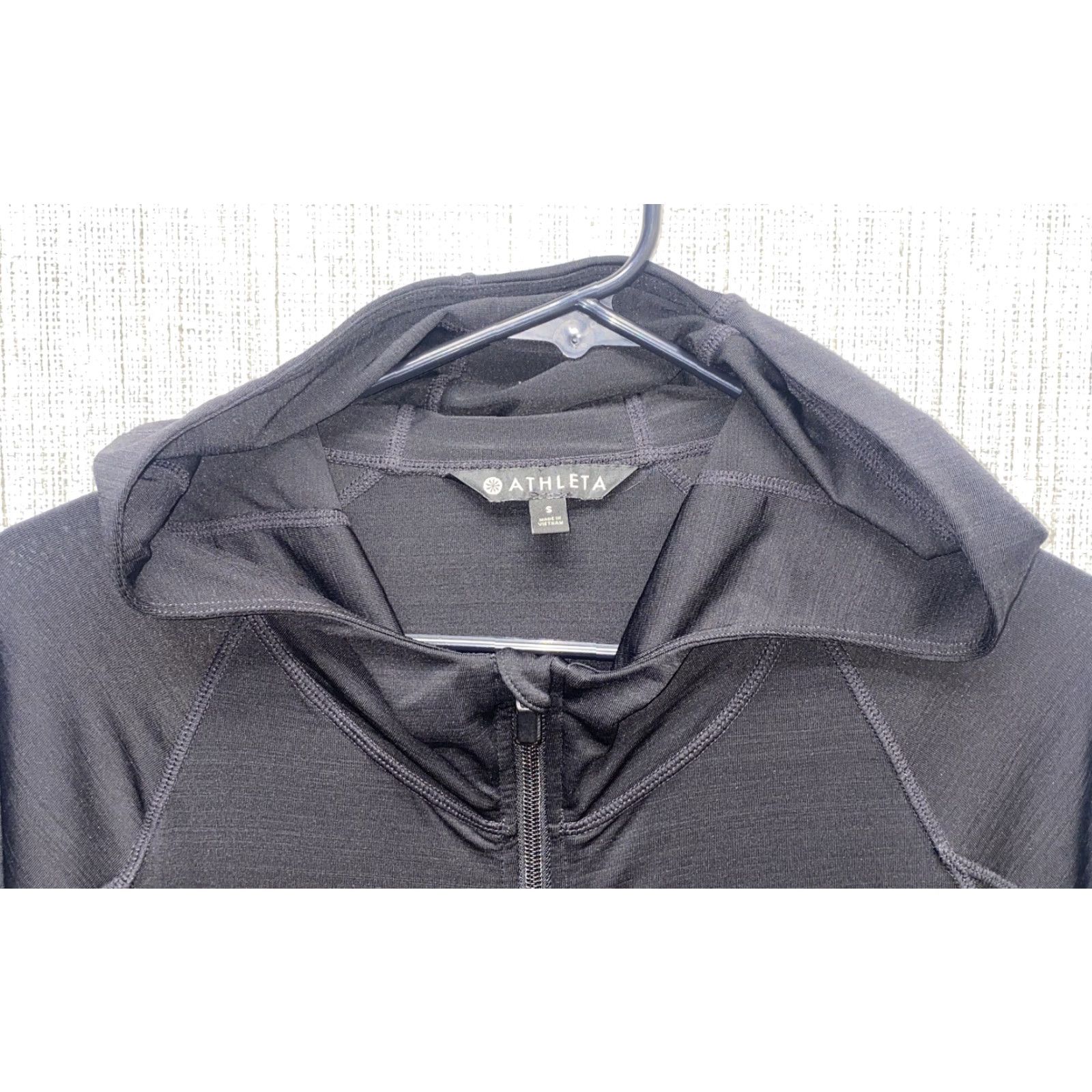 Athleta Athleta Jacket Full Zip Womens S Black Polyester/Spandex Regular Size S Size S / US 4 / IT 40 - 3 Thumbnail