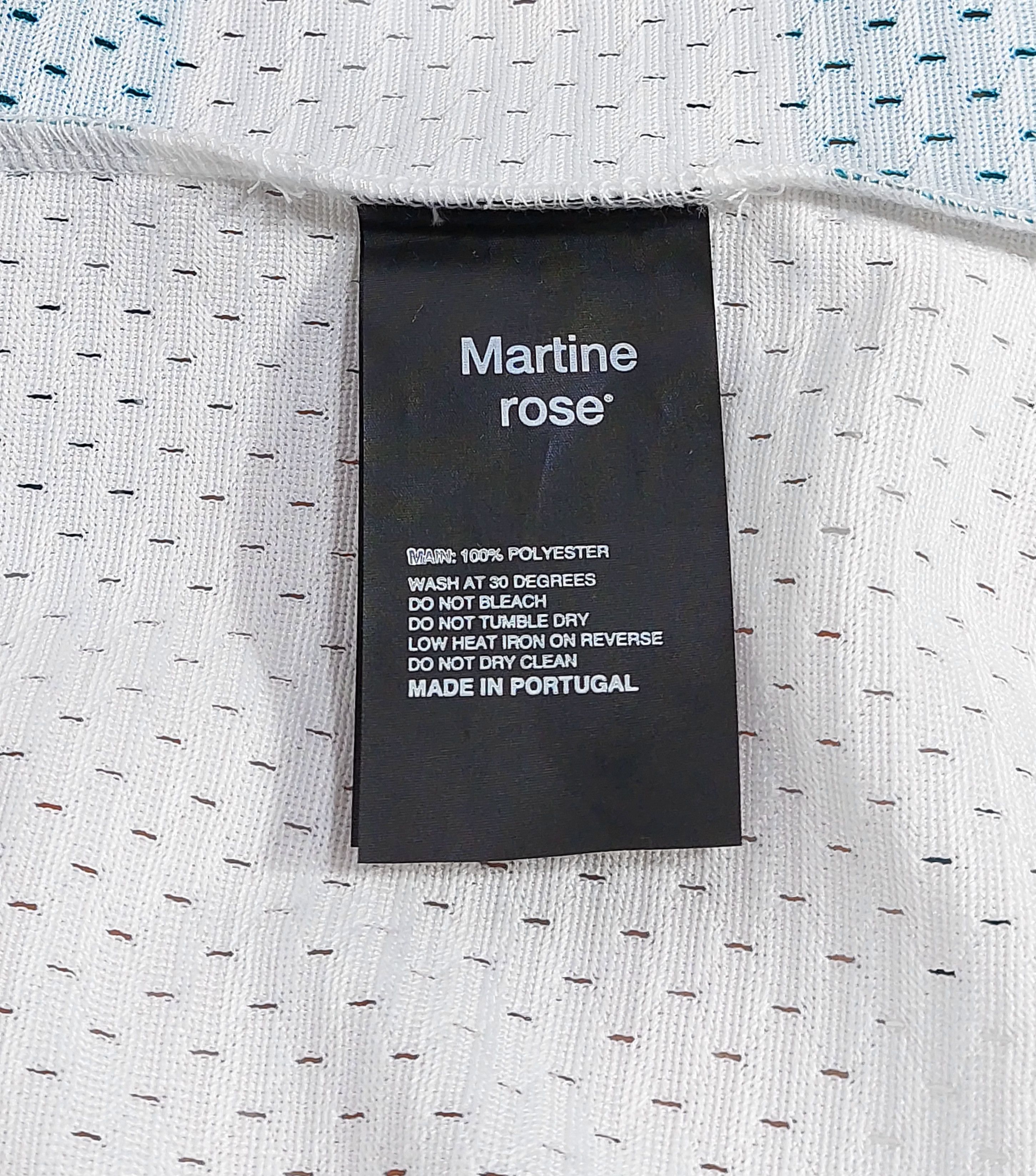 Martine Rose hockey mesh print tshirt - white L Size US L / EU 52-54 / 3 - 4 Thumbnail