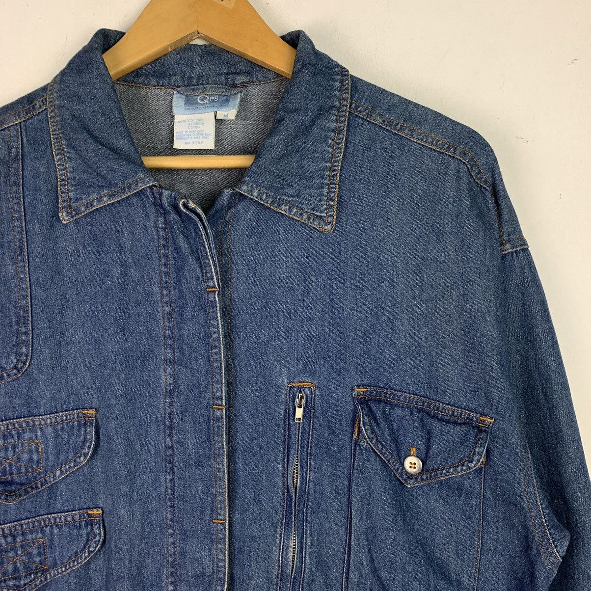 Japanese Brand × Vintage Vintage Japanese Brand QPS Denim Jacket Size US M / EU 48-50 / 2 - 3 Thumbnail