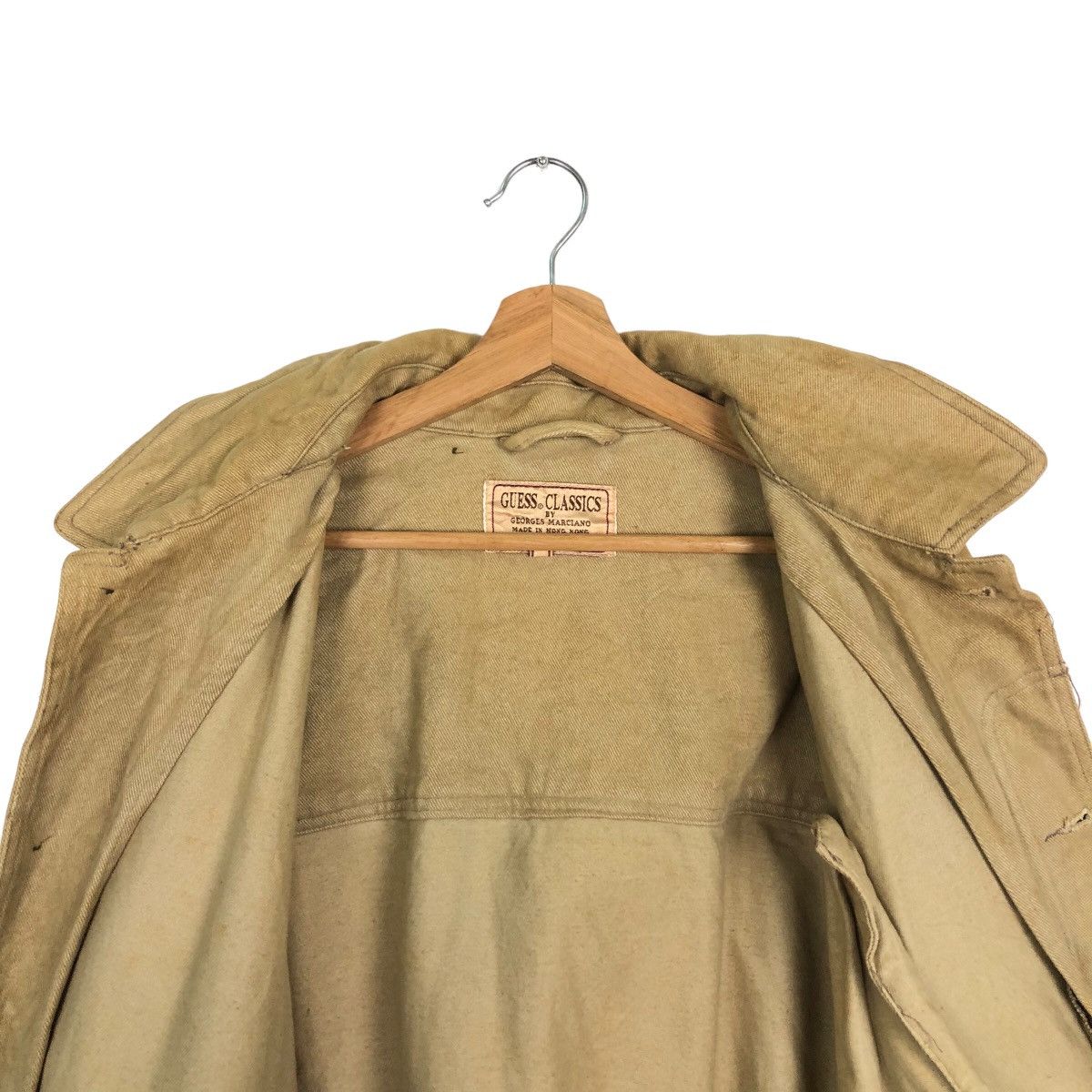 Japanese Brand VINTAGE CHORE WORK JACKET CARGO POCKET GUESS HONG KONG Size US XL / EU 56 / 4 - 11 Thumbnail