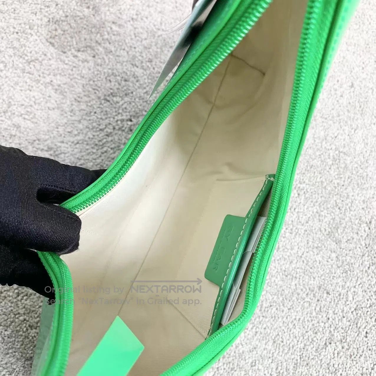 By Far By Far green patent leather handle bag| Size ONE SIZE - 4 Thumbnail