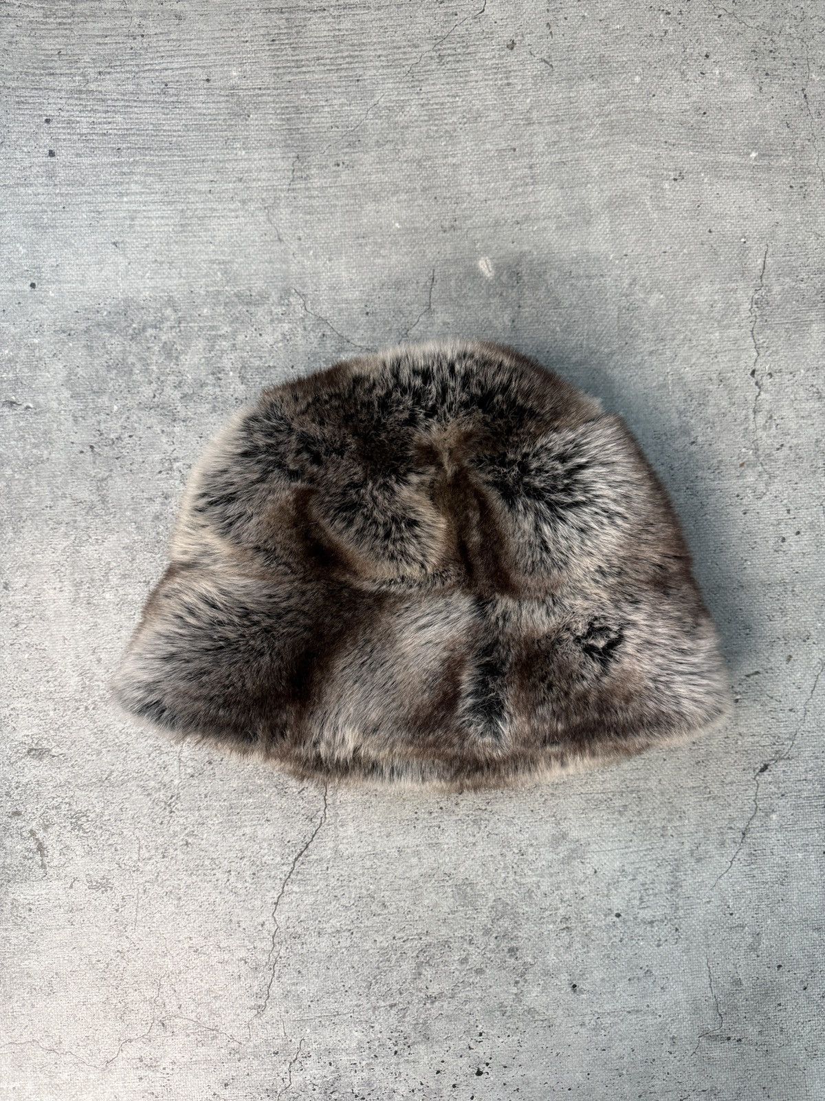 Vintage Y2K Vintage Fur Hat Streetwear Alt Casual Style Avant Garde Size ONE SIZE - 2 Thumbnail