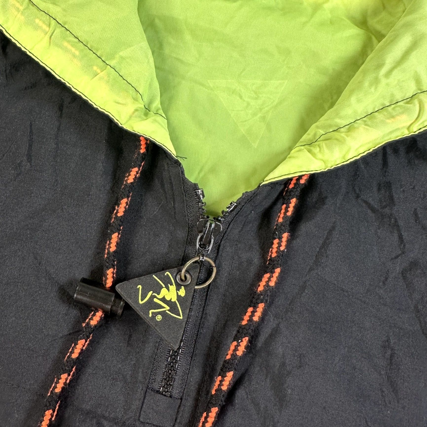 Ocean Pacific VINTAGE Ocean Pacific Wintersurf Jacket Mens M Black Nylon Anorak Size US M / EU 48-50 / 2 - 4 Thumbnail