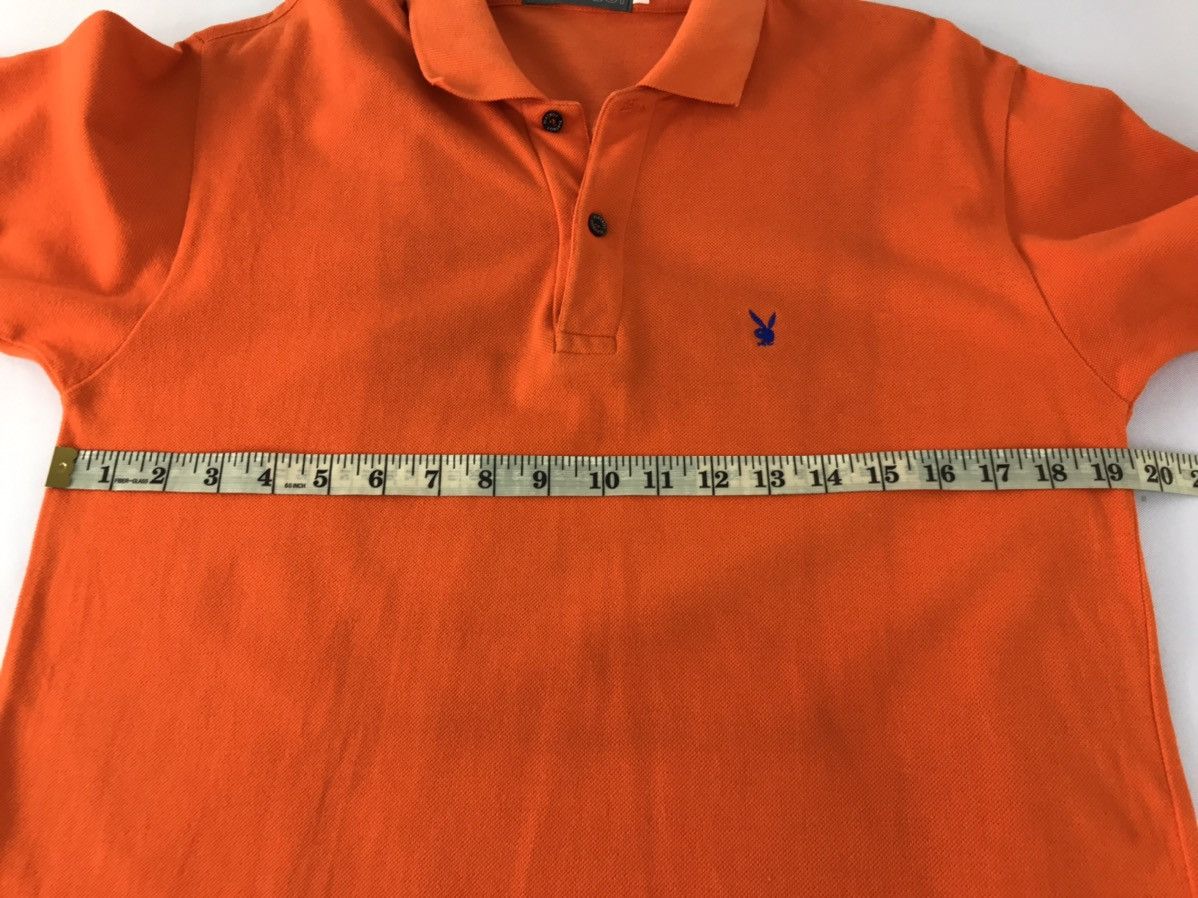 Playboy Vintage Playboy Faded Colour Simple Logo Polo Shirt Size US M / EU 48-50 / 2 - 9 Thumbnail
