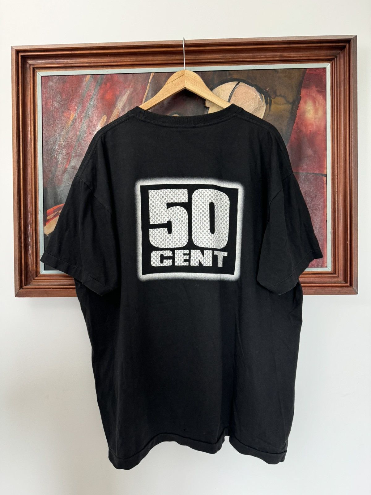 Band Tees 50cent Vintage Rap Band Tee Rare Gun Bullet Gangsta Y2k Size US XL / EU 56 / 4 - 2 Thumbnail