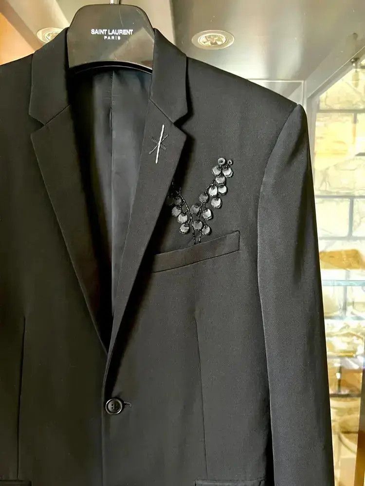 Dior Dior Sz 46 Dior 18SS Flower Patch Blazer Jacket-2506 Size US S / EU 44-46 / 1 - 2 Thumbnail
