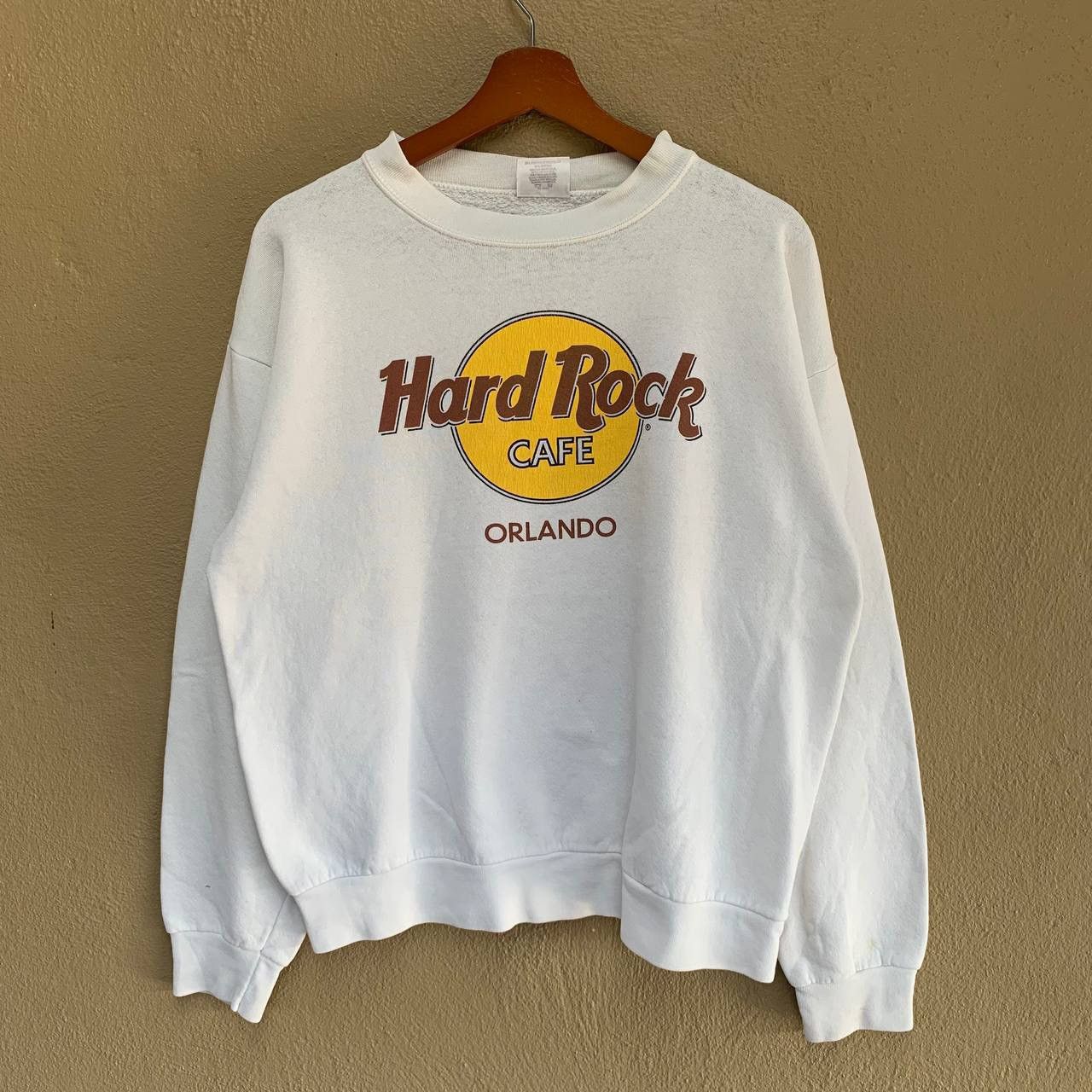 Hard Rock Cafe Vintage HARD ROCK CAFE Orlando Boxy Sweatshirt Size US S / EU 44-46 / 1 - 1 Thumbnail