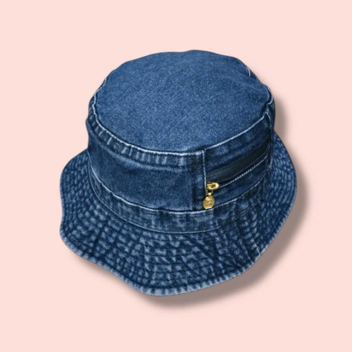 Antik Denim × Vintage VINTAGE DK DENIM BUCKET HAT Size ONE SIZE - 1 Thumbnail