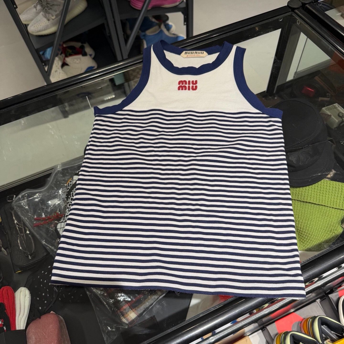 Miu Miu Miu Miu Tank Top XS Women Size XS / US 0-2 / IT 36-38 - 1 Thumbnail