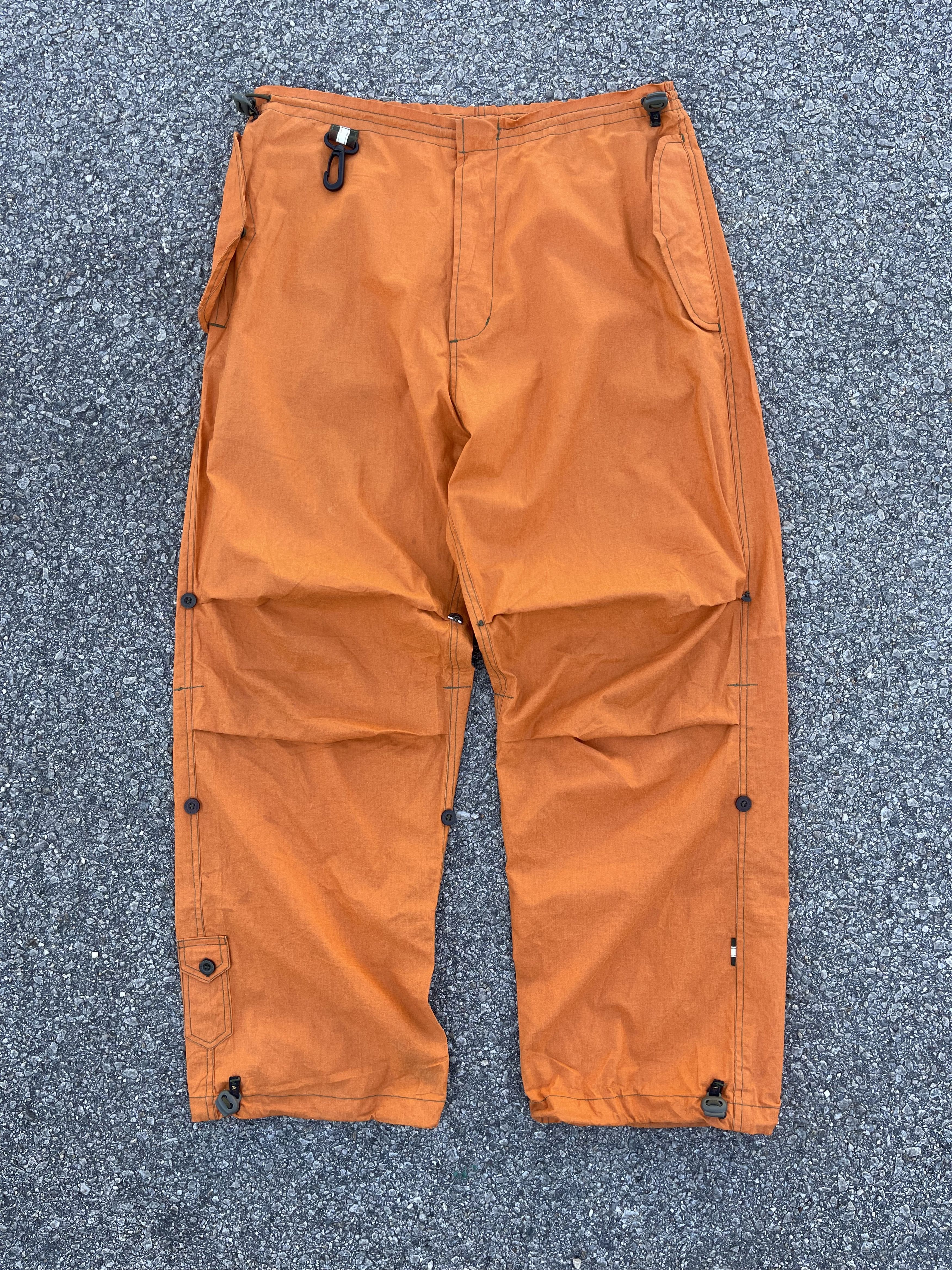 Japanese Brand × Maharishi Vintage Maharishi Baggy Parachute Pant Travis Scott Style Size US 34 / EU 50 - 1 Thumbnail