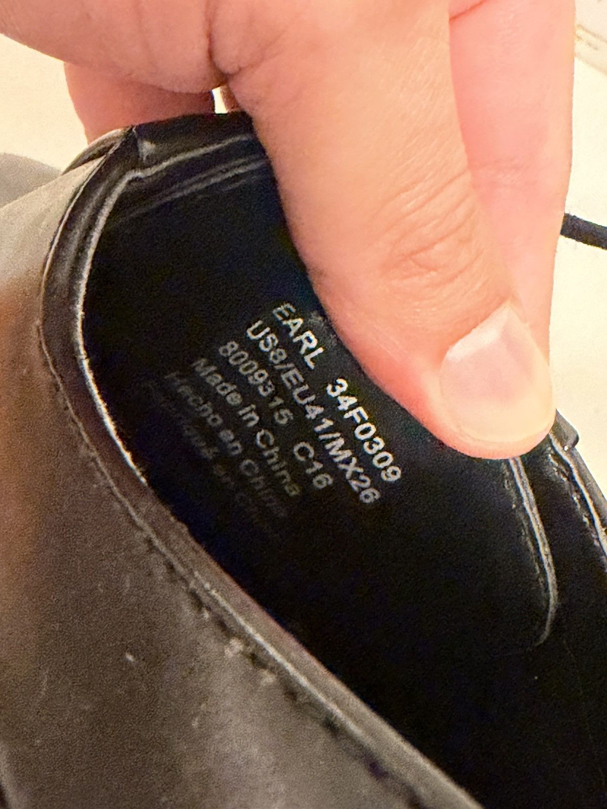 Calvin Klein Calvin Klein Earl Smooth Black Dress Shoes size 8 Men Size US 8 / EU 41 - 6 Thumbnail