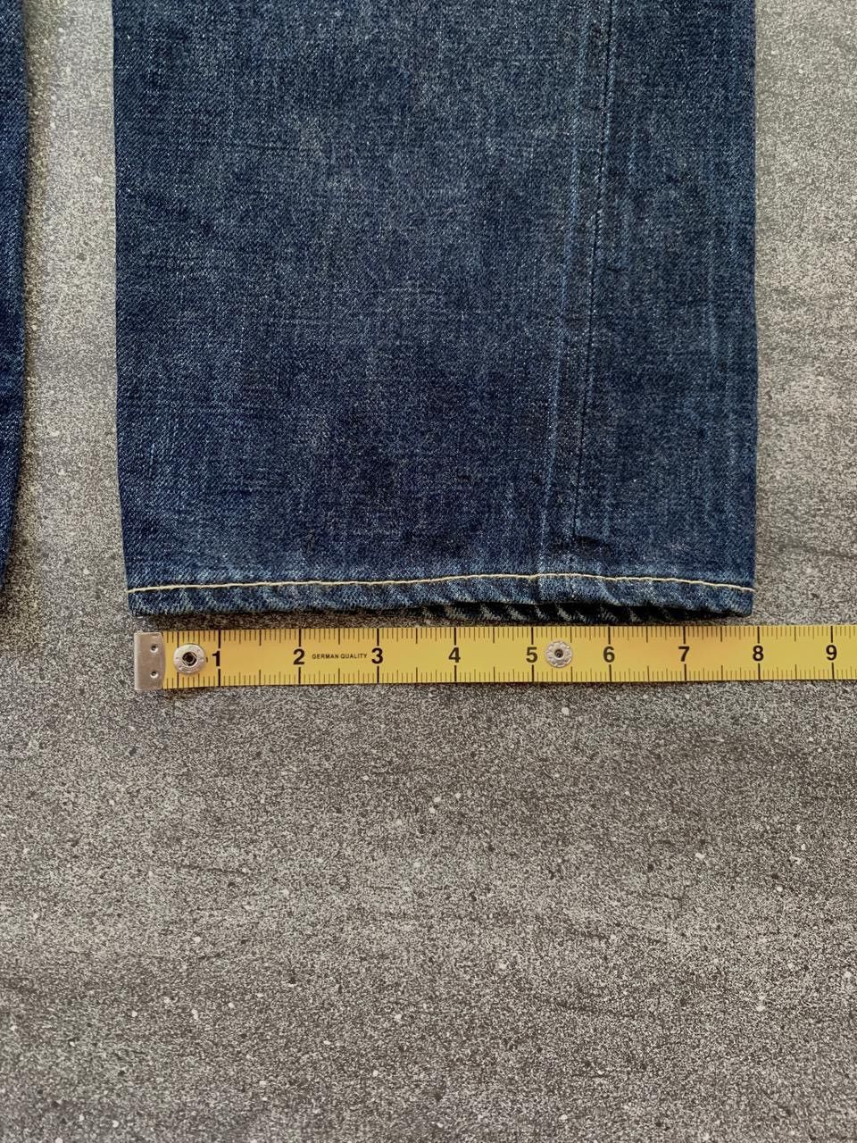 Kapital FREE TAX! Indigo Raw Denim Jeans Size US 34 / EU 50 - 18 Thumbnail