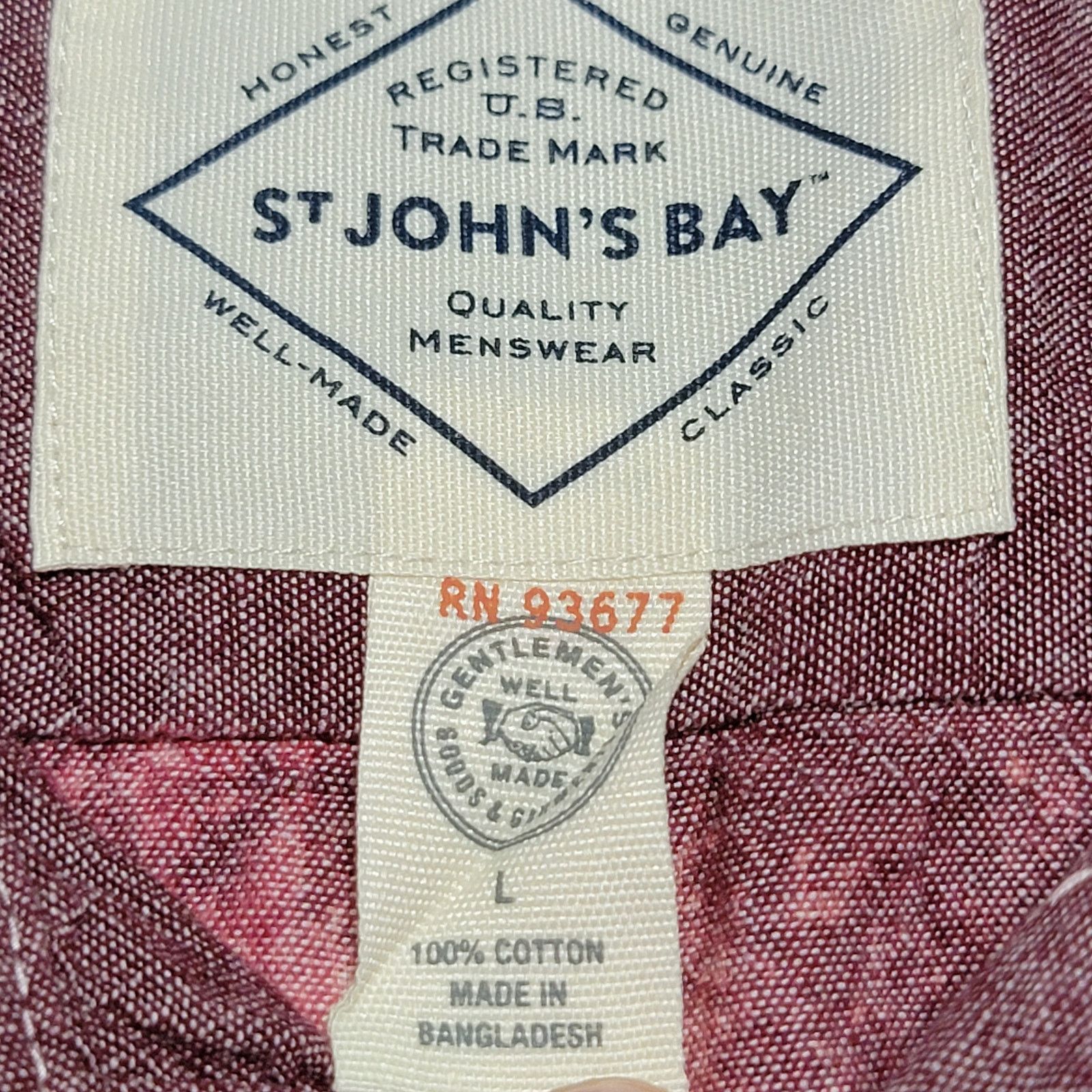 St. Johns Bay St John's Bay Homemade Christmas Classic Santa Shirt - Large Size L / US 10 / IT 46 - 5 Thumbnail