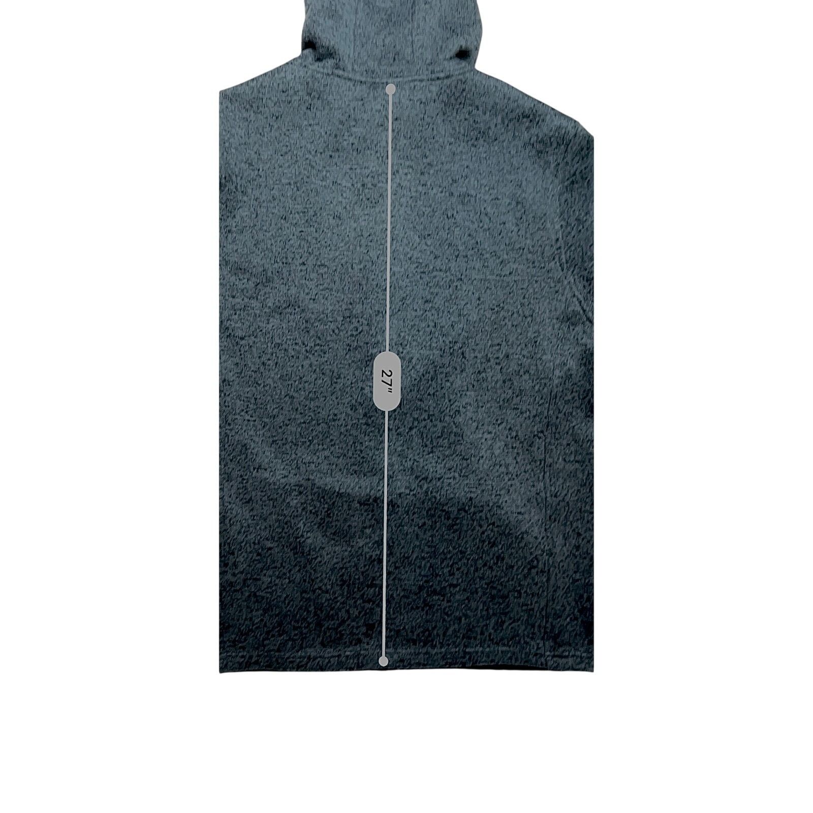 Other Charles River Grey Fleece 1/4 Zip Hoodie Pullover LARGE Size US L / EU 52-54 / 3 - 6 Thumbnail