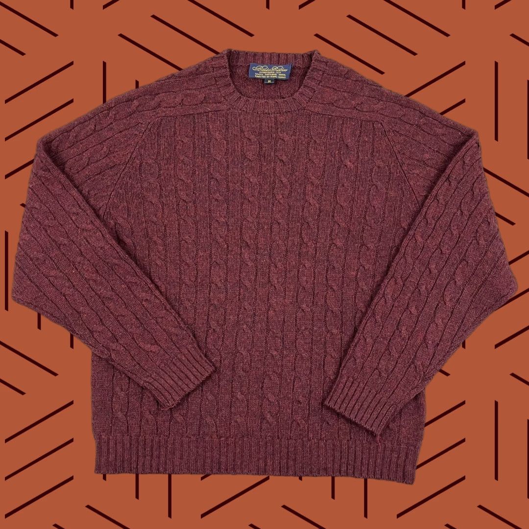 Vintage Brooks Brothers Shetland Sweater VINTAGE Brooks Brothers