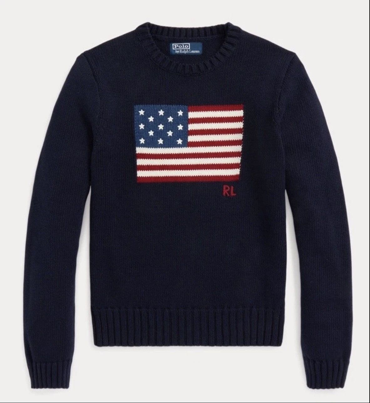 Polo Ralph Lauren Polo Ralph Lauren The Iconic Flag Sweater NWT Womens Size M Size M / US 6-8 / IT 42-44 - 1 Thumbnail
