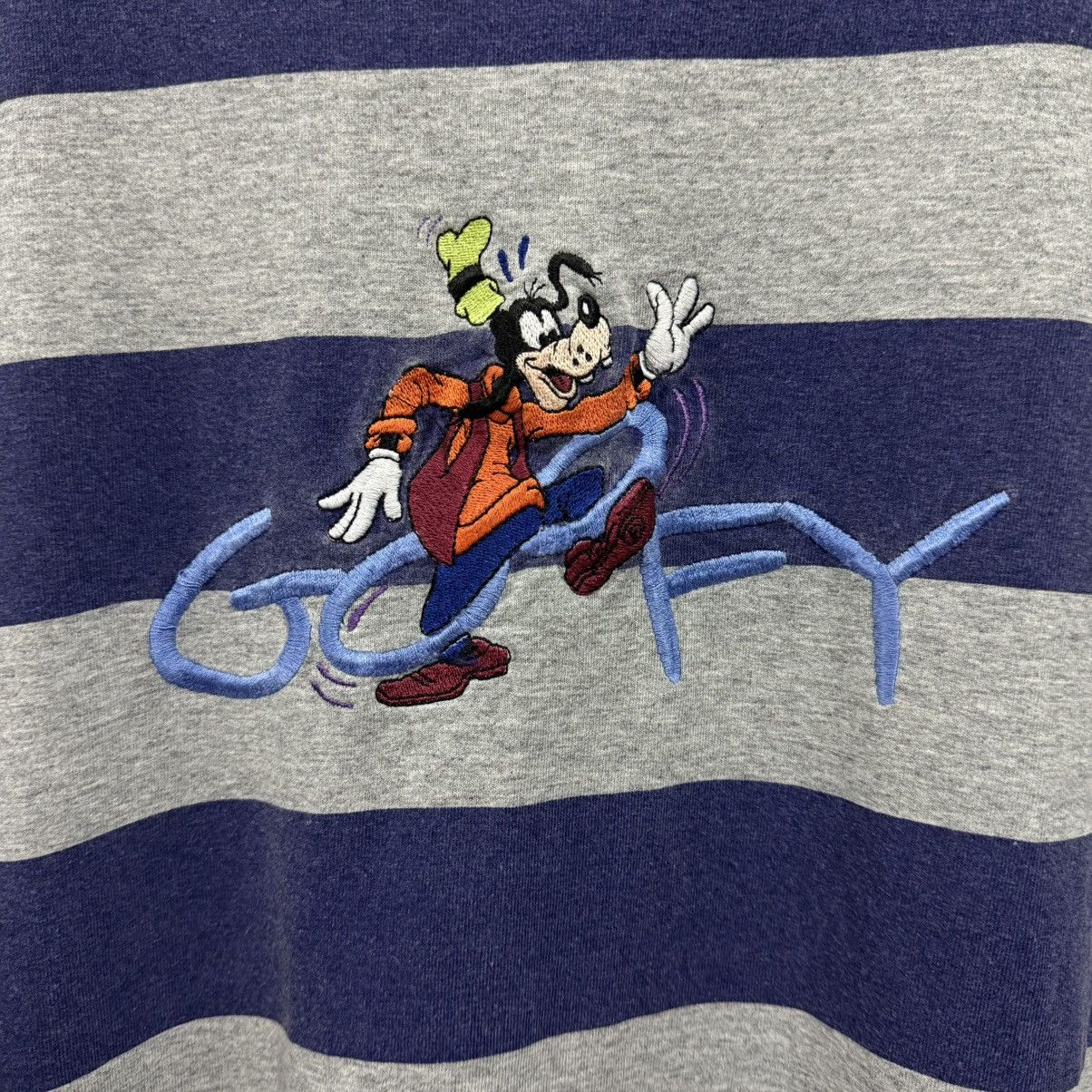 Cartoon Network Vintage 90s Goofy Disney Stripe Tshirt Size US XL / EU 56 / 4 - 3 Thumbnail