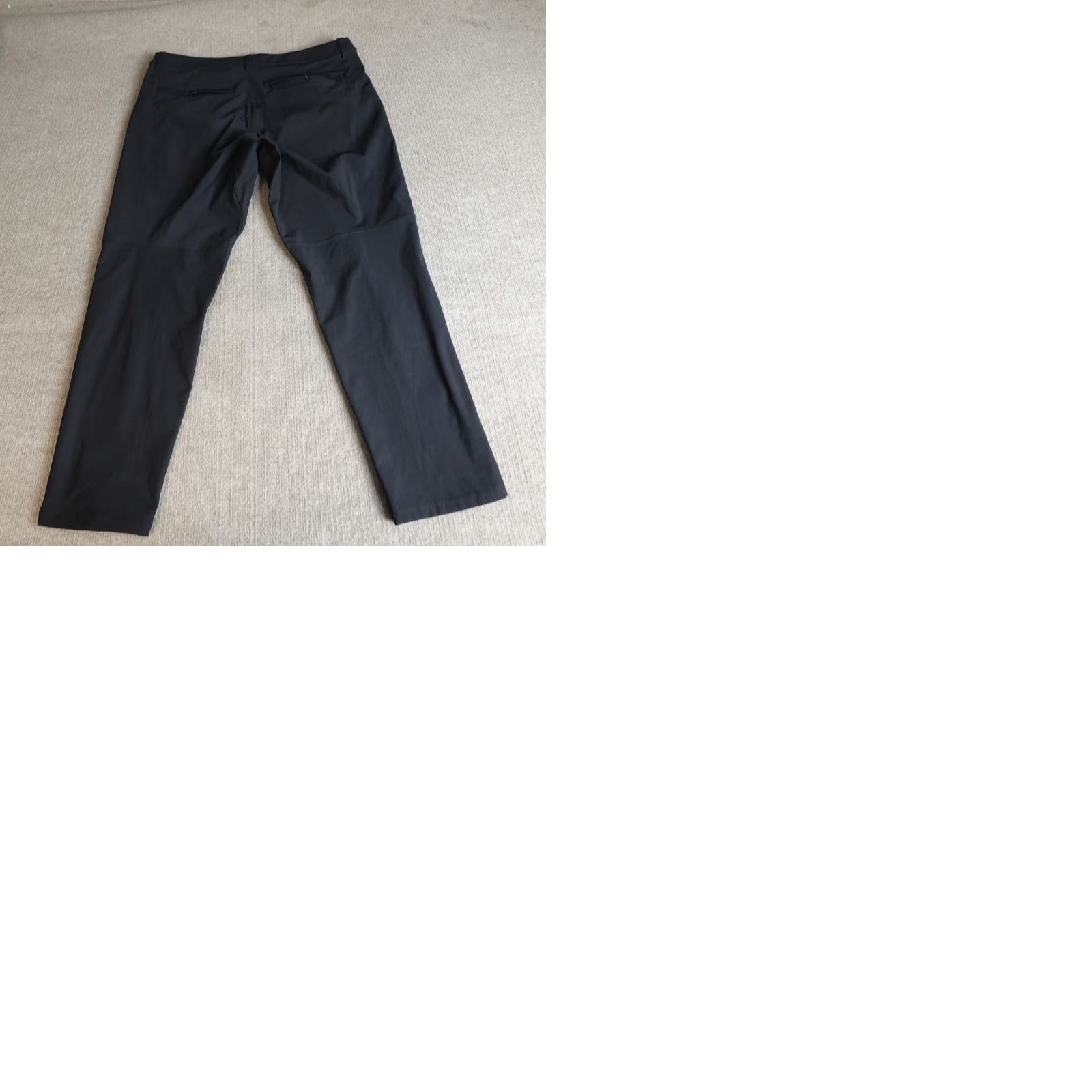 Lululemon Lululemon Mens Pants 35 Black Comission Slim LM5A90S Jogger 5-Pocket Design Straight Inseam 27 in Regular Size Type Pants Mens Black Slim Size US 35 - 9 Thumbnail