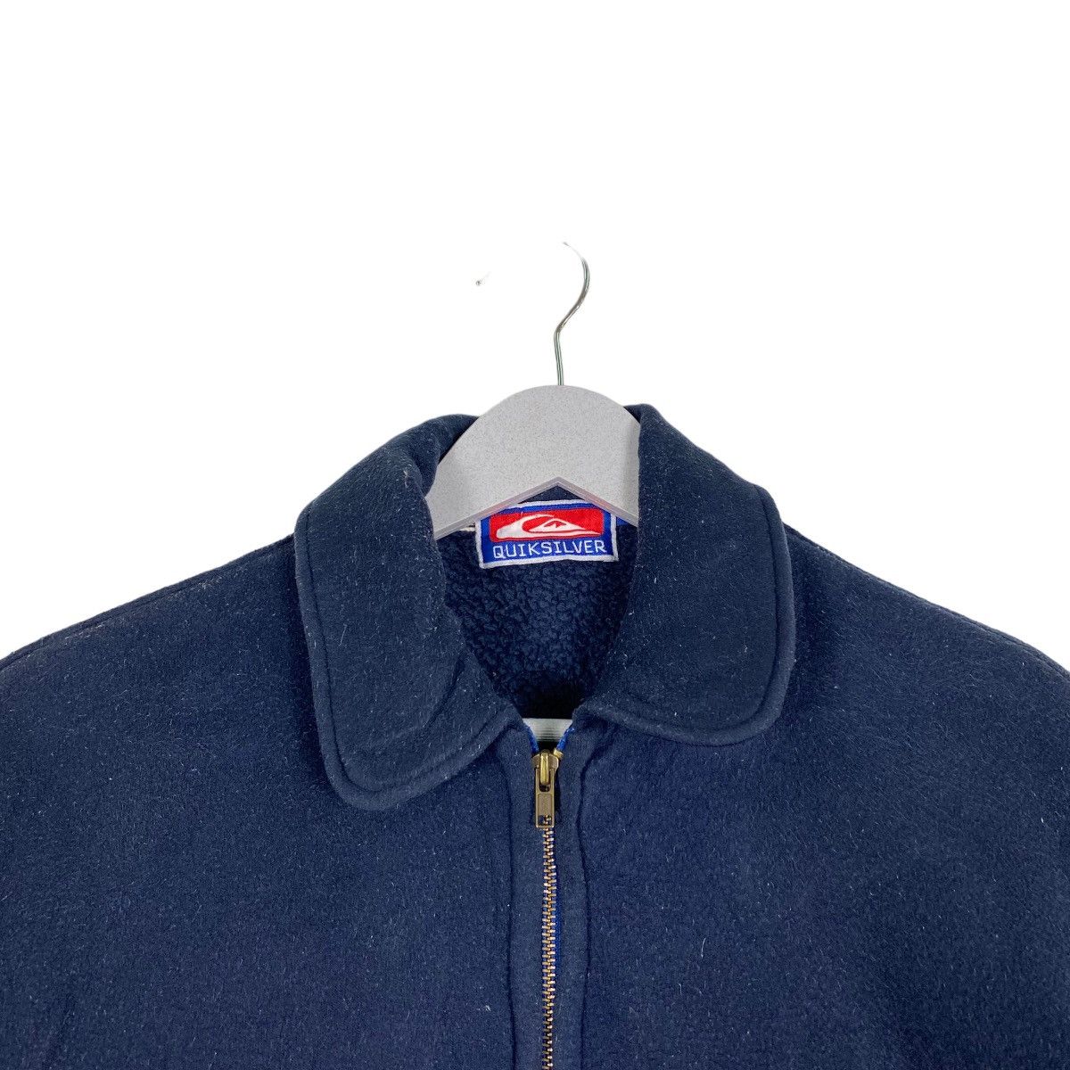 Billabong × Quiksilver × Vintage Vintage 90s Quiksilver Small Logo Zipper Fleece Jacket Size US L / EU 52-54 / 3 - 6 Thumbnail