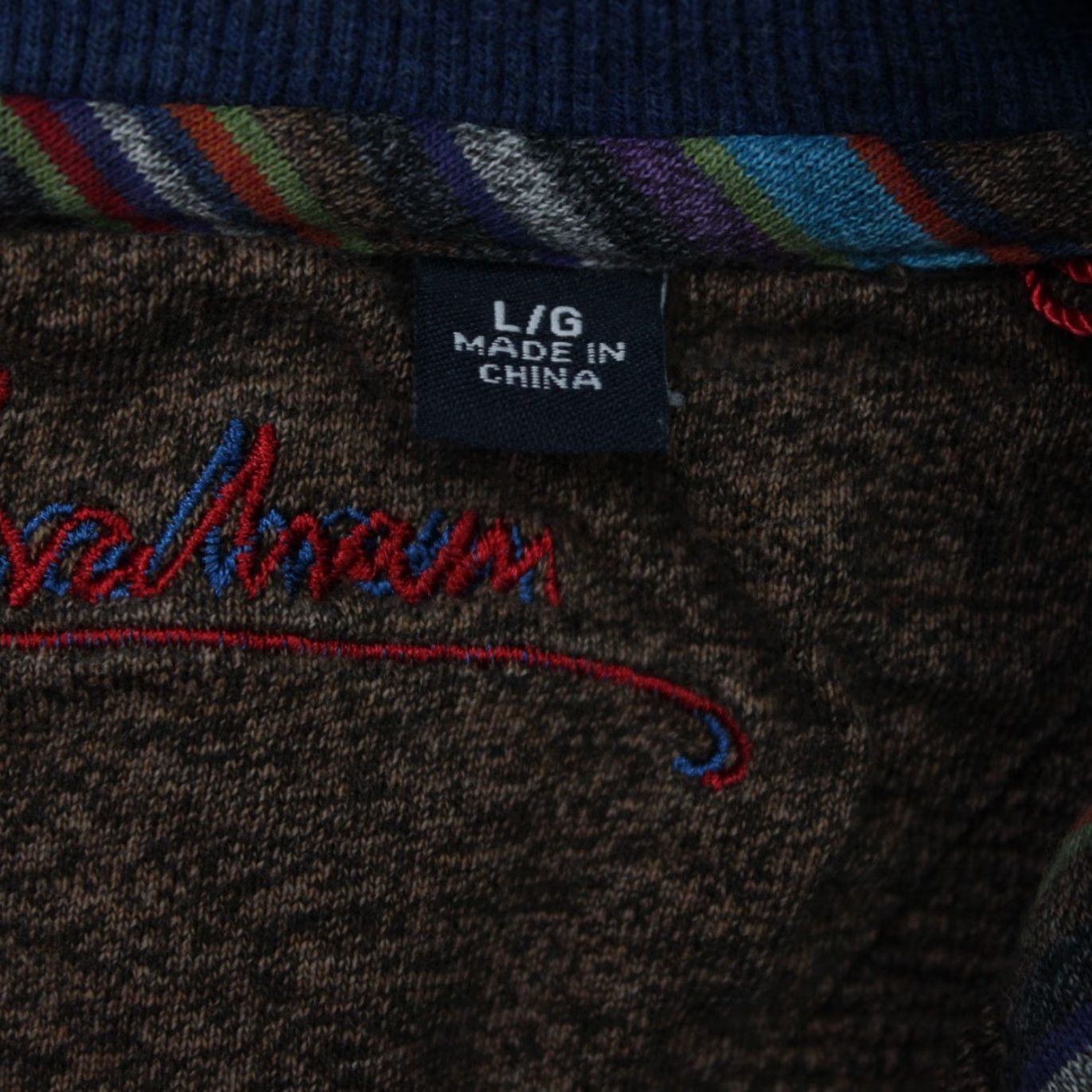 Robert Graham Robert Graham Sweatshirt Mens Large Blue 1/4 Zip Pullover Knitted Cotton Sweatshirt Mens Large Blue 1/4 Zip Refined Title Size US L / EU 52-54 / 3 - 5 Thumbnail