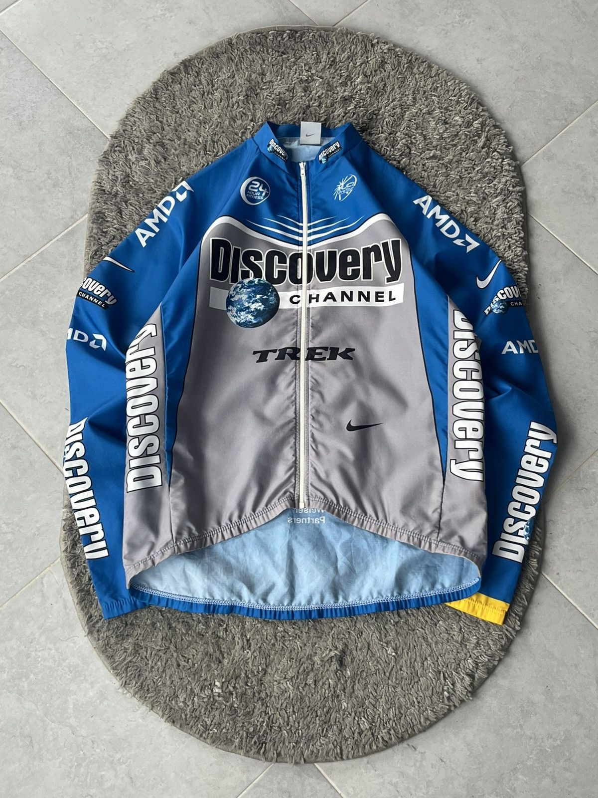 Nike Vintage Nike Nylon Zip for Cycling Size US M / EU 48-50 / 2 - 1 Thumbnail