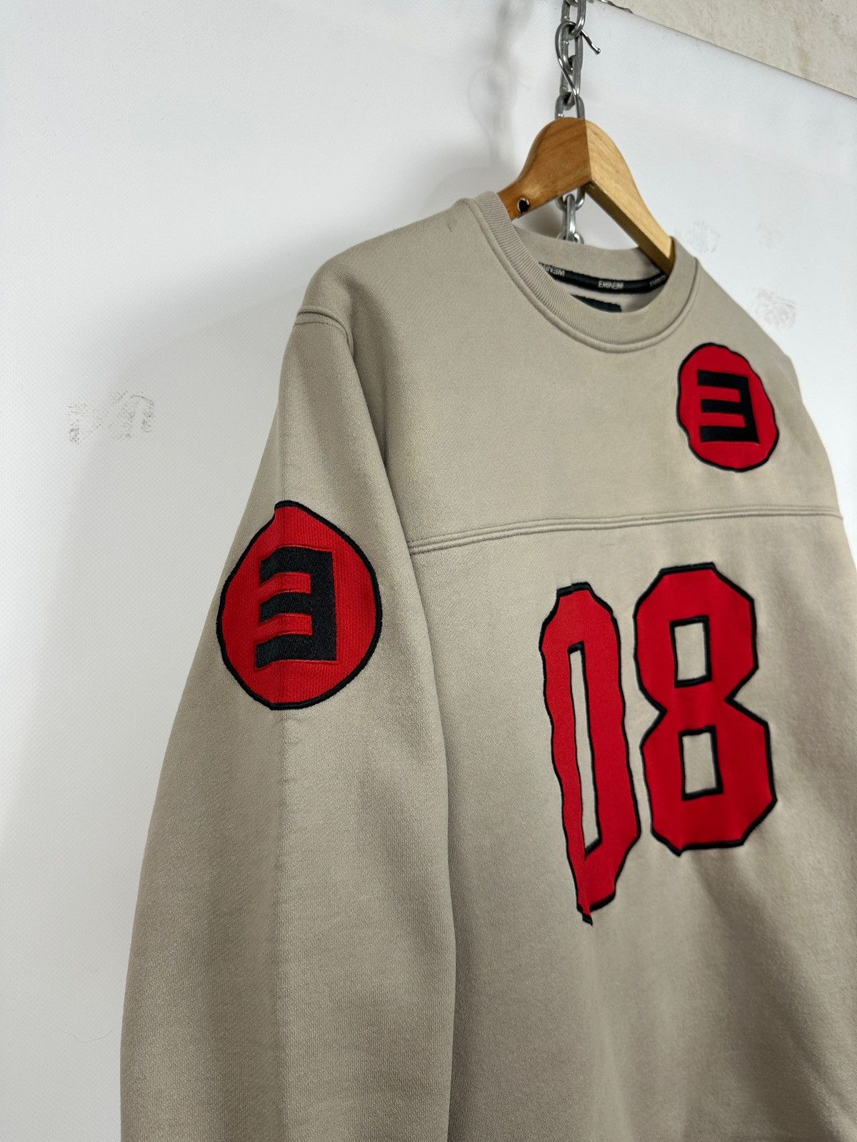Eminem Vintage Eminem 08 Slim Shady Beige Sweatshirt Size US S / EU 44-46 / 1 - 3 Thumbnail