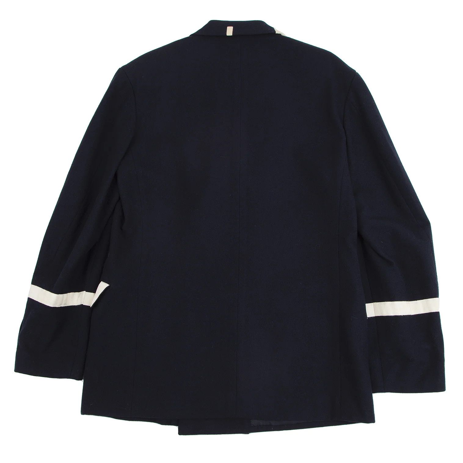 Yohji Yamamoto Yohji Yamamoto Double Jacket Navy M Size US M / EU 48-50 / 2 - 16 Thumbnail