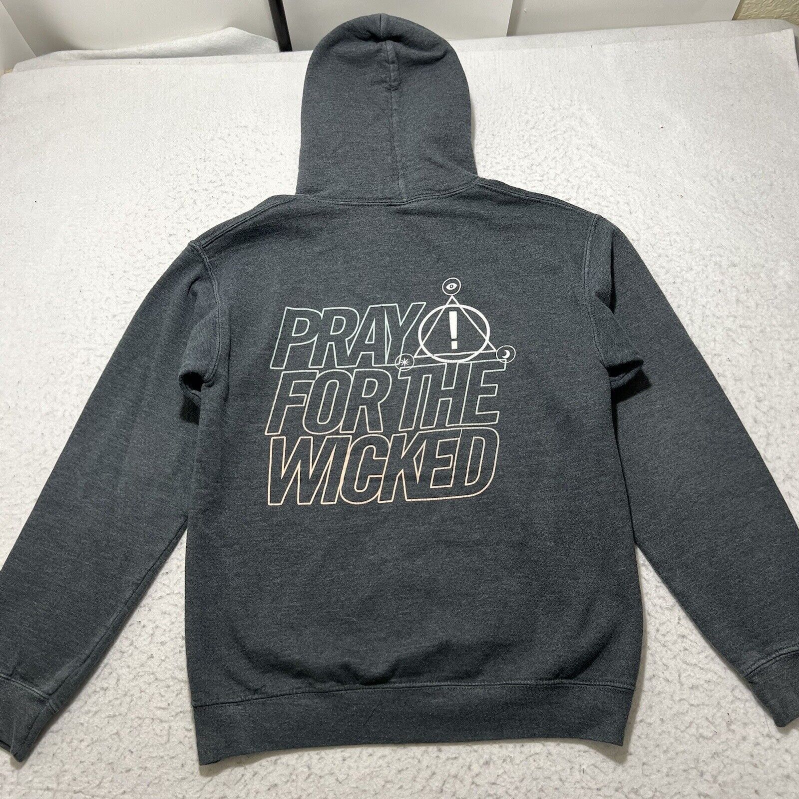 Gildan Panic! At The Disco Gray Pray For The Wicked Hoodie Size S / US 4 / IT 40 - 2 Thumbnail