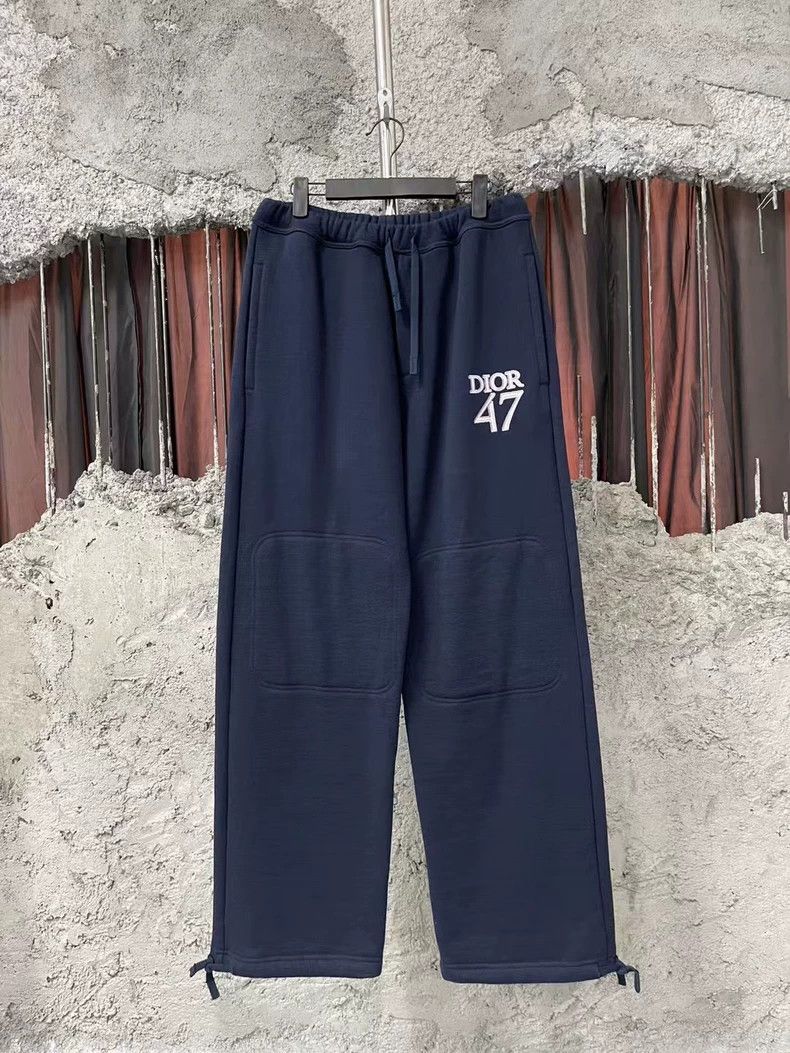 Dior Dior Embroidered Logo Pants-dmc Size US 30 / EU 46 - 1 Thumbnail
