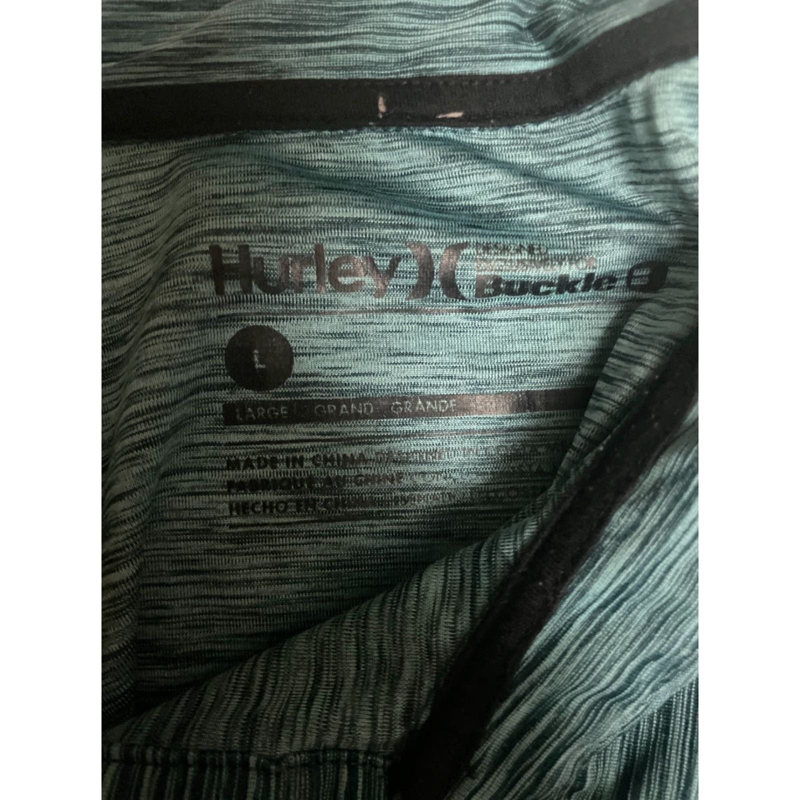Hurley Hurley Polo Shirt Mens Large Lightweight Stretch Golf Casual Polo Shirt Mens L Solid Multicolor Short Sleeve Golf Mens Size US L / EU 52-54 / 3 - 6 Thumbnail