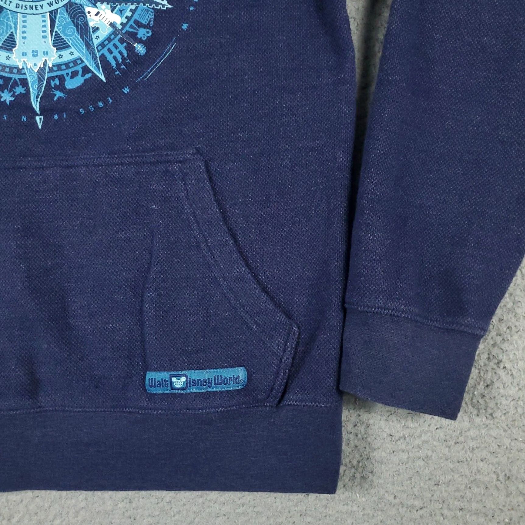Disney Disney Mens Small Blue Mickey Graphic Pullover Sweatshirt Extra Large XL Casual Size US S / EU 44-46 / 1 - 5 Thumbnail