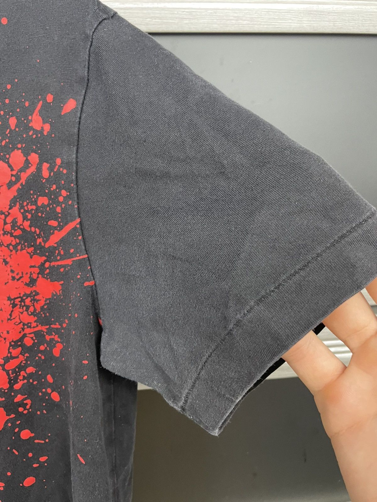 Comme des Garcons PLAY Comme Des Gargons Play Heart Splatter Tee Rare T Shirt Size US M / EU 48-50 / 2 - 2 Thumbnail